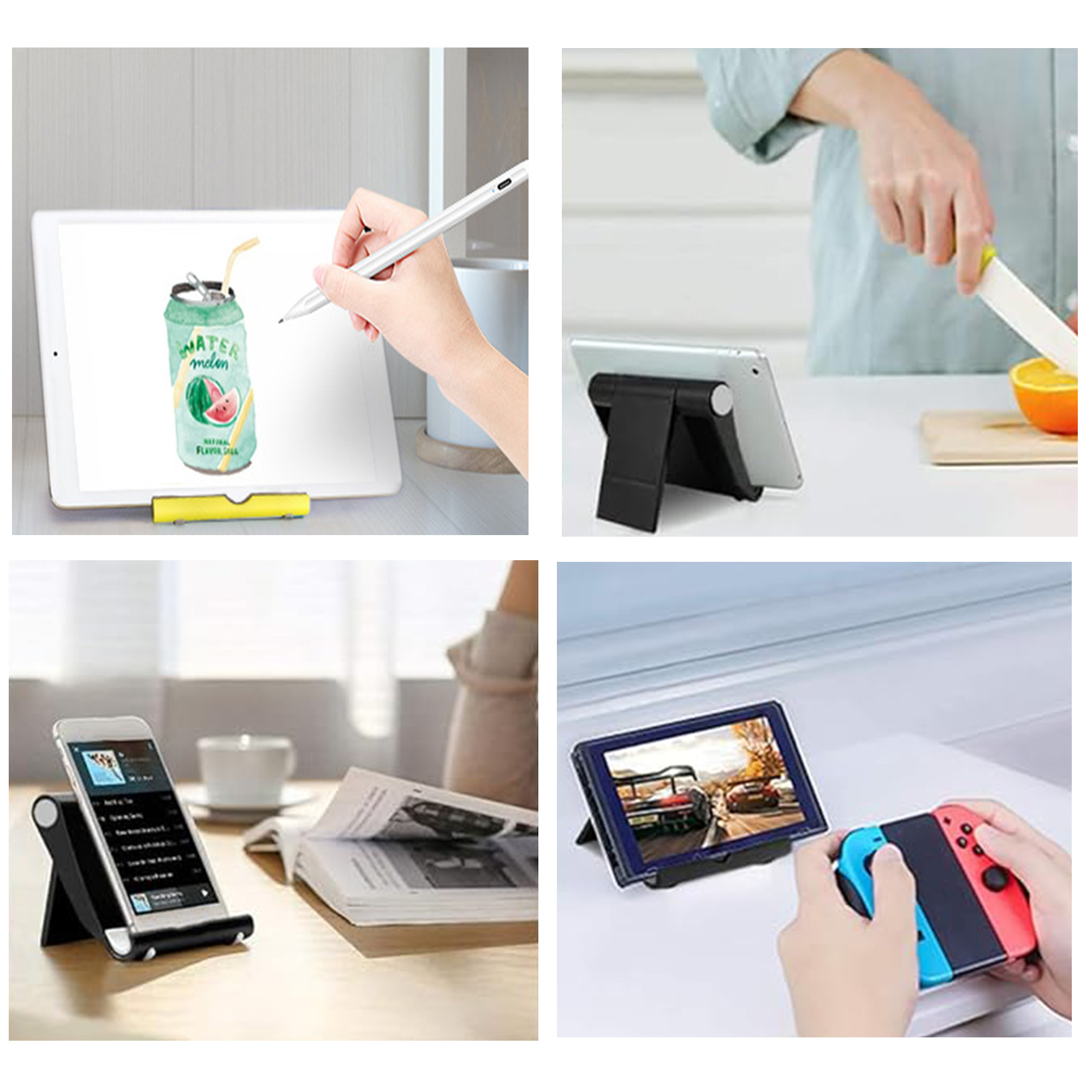 Adjustable Desktop Mobile Phone Holder Tablet Stand 6