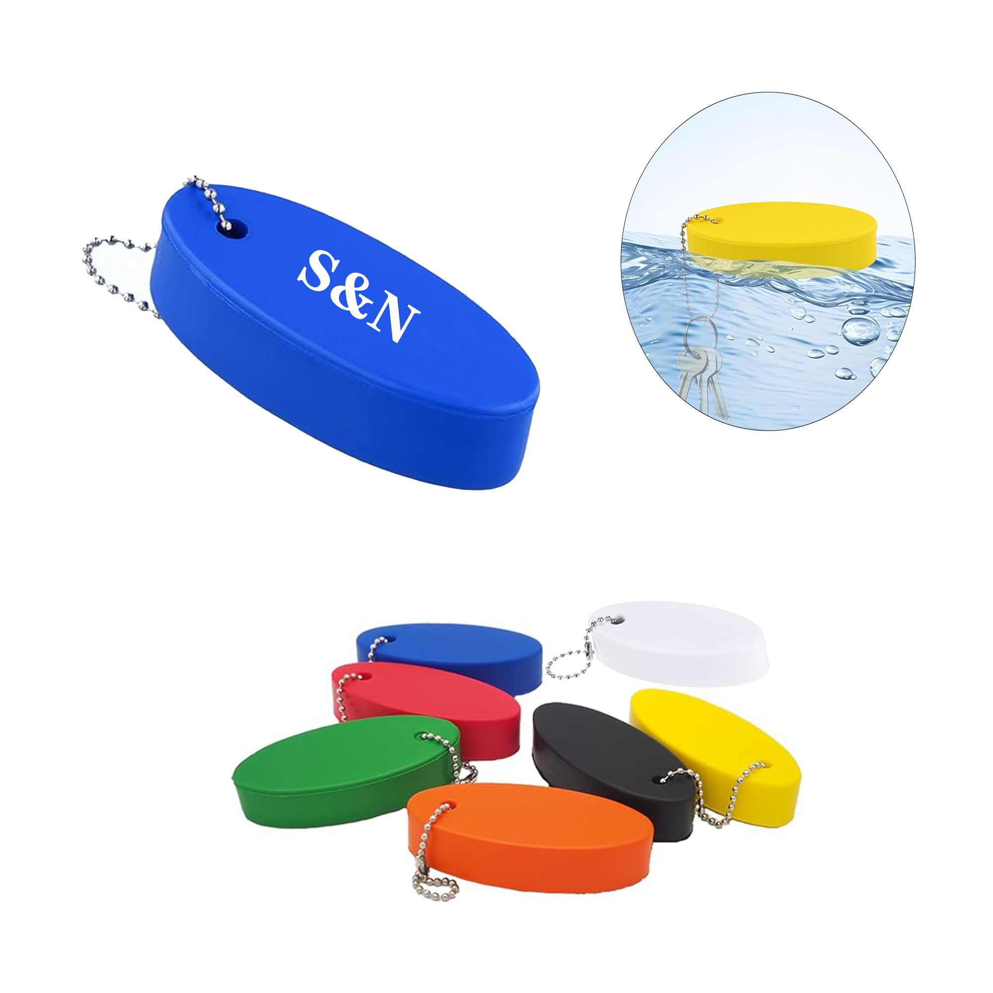 Lightweight PU Foam Keychain 4