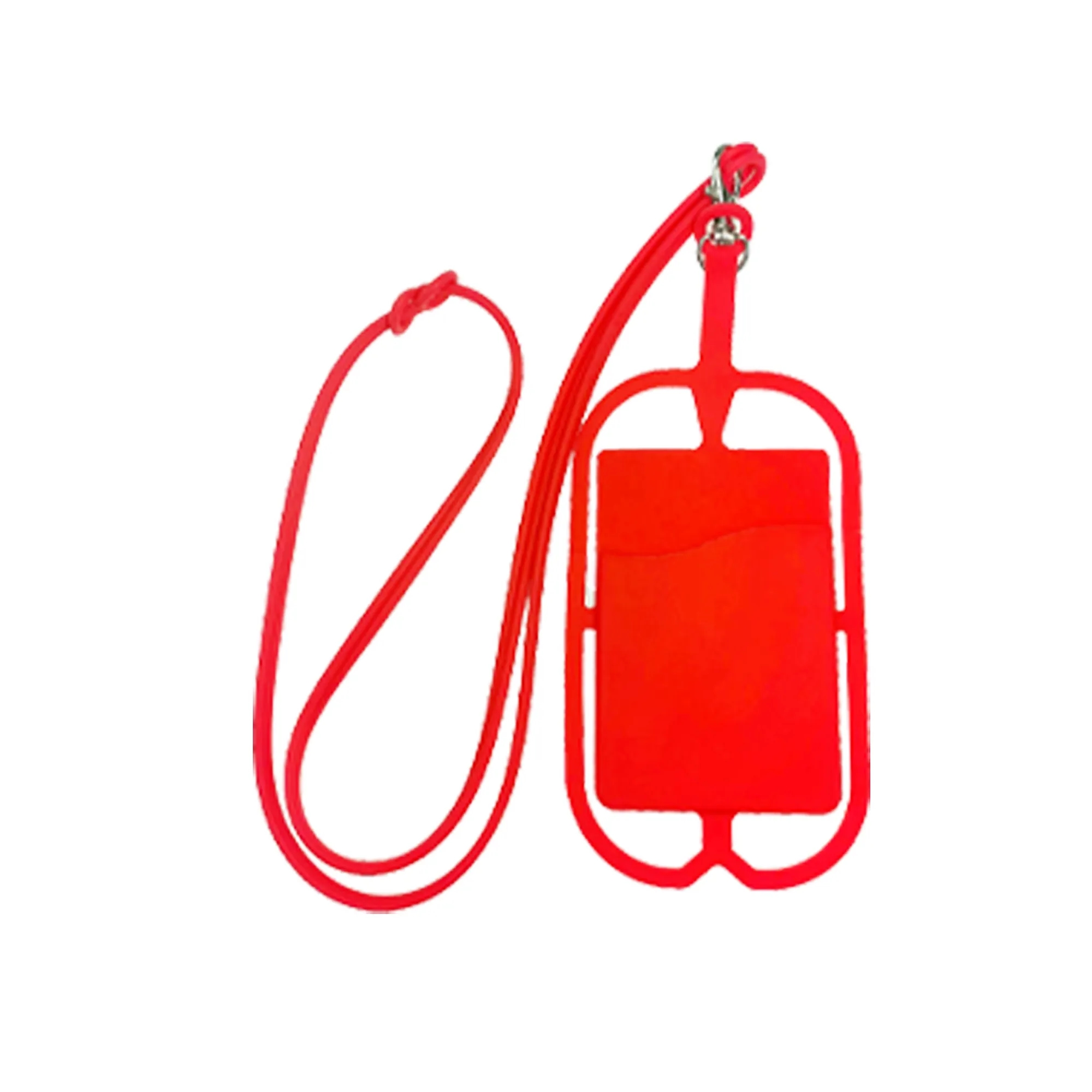 Silicone Mobile Phone Lanyard Card Holder 1