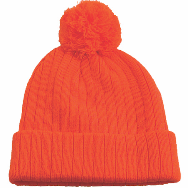 Beanie w/Pom 8