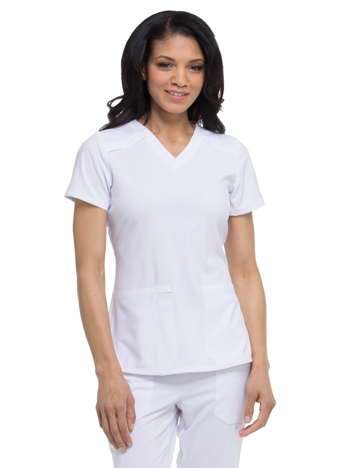 Dickies Medical - EDS Essentials - Women's 2-Pocket Contemporary V-Neck Top 54
