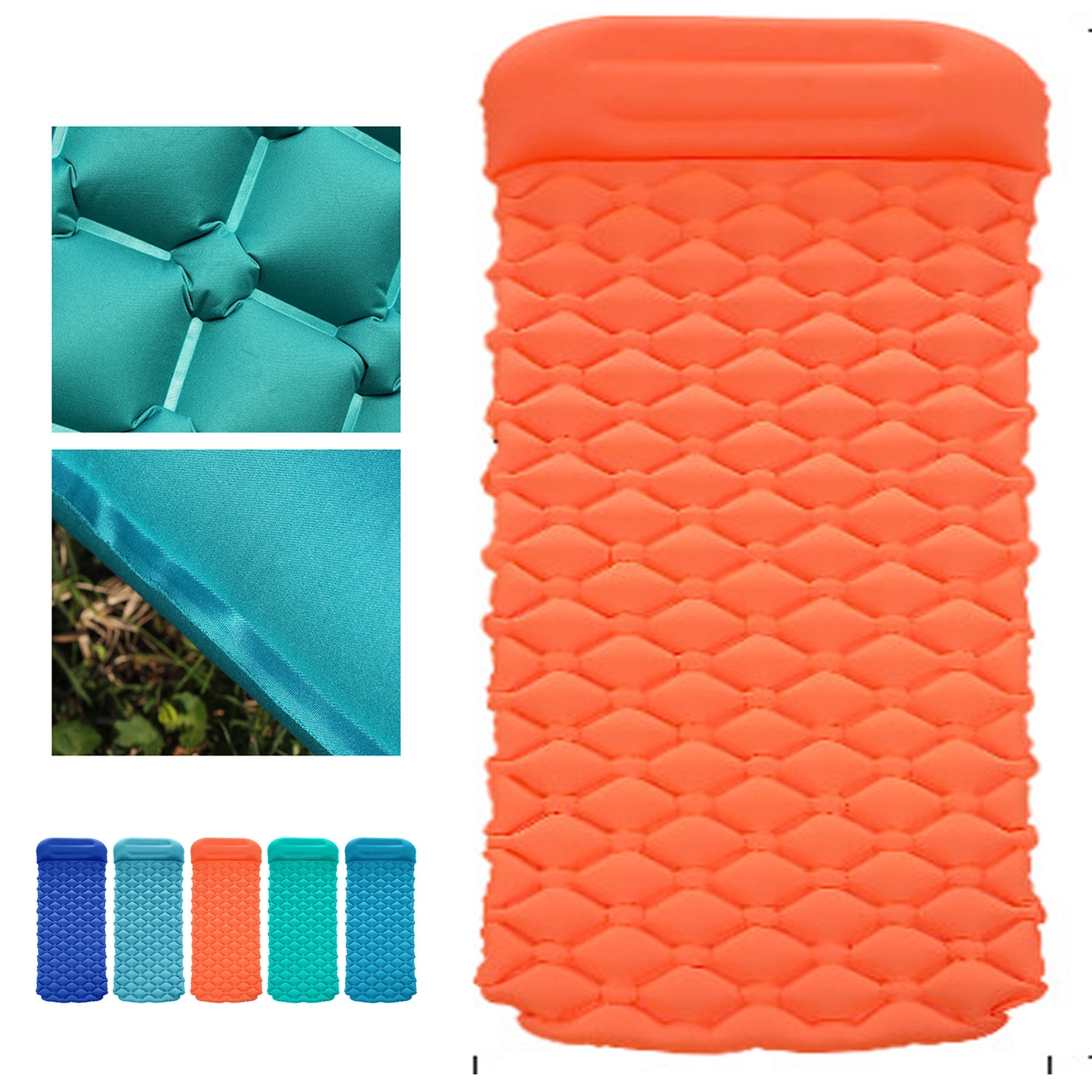 Versatile Inflatable Camp Sleeping Pad 2