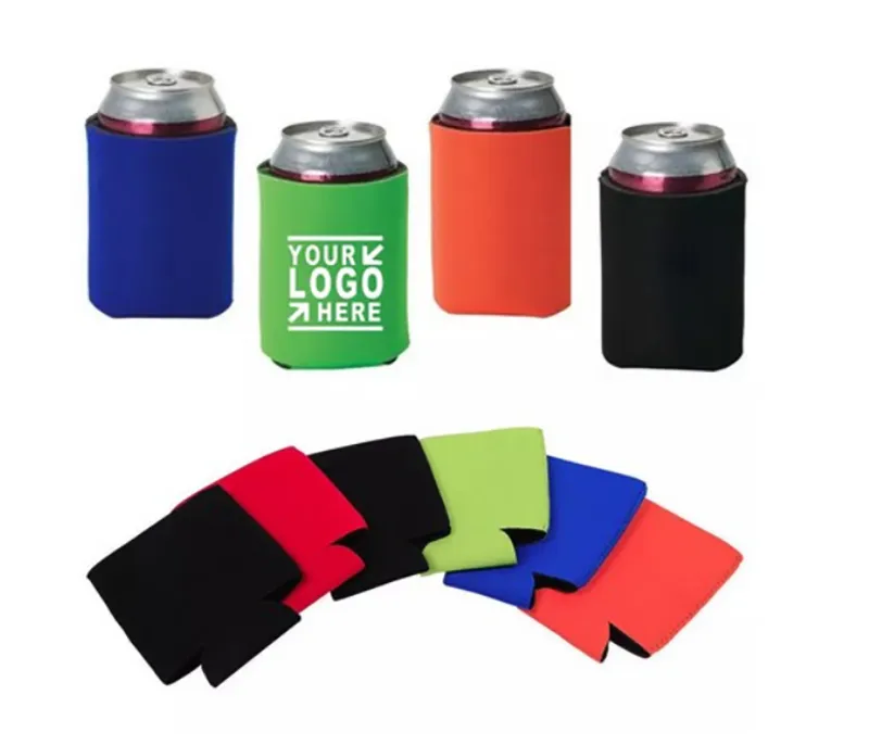 Collapsible Insulated Beverage Holder, custom koozie with logo imprint 3