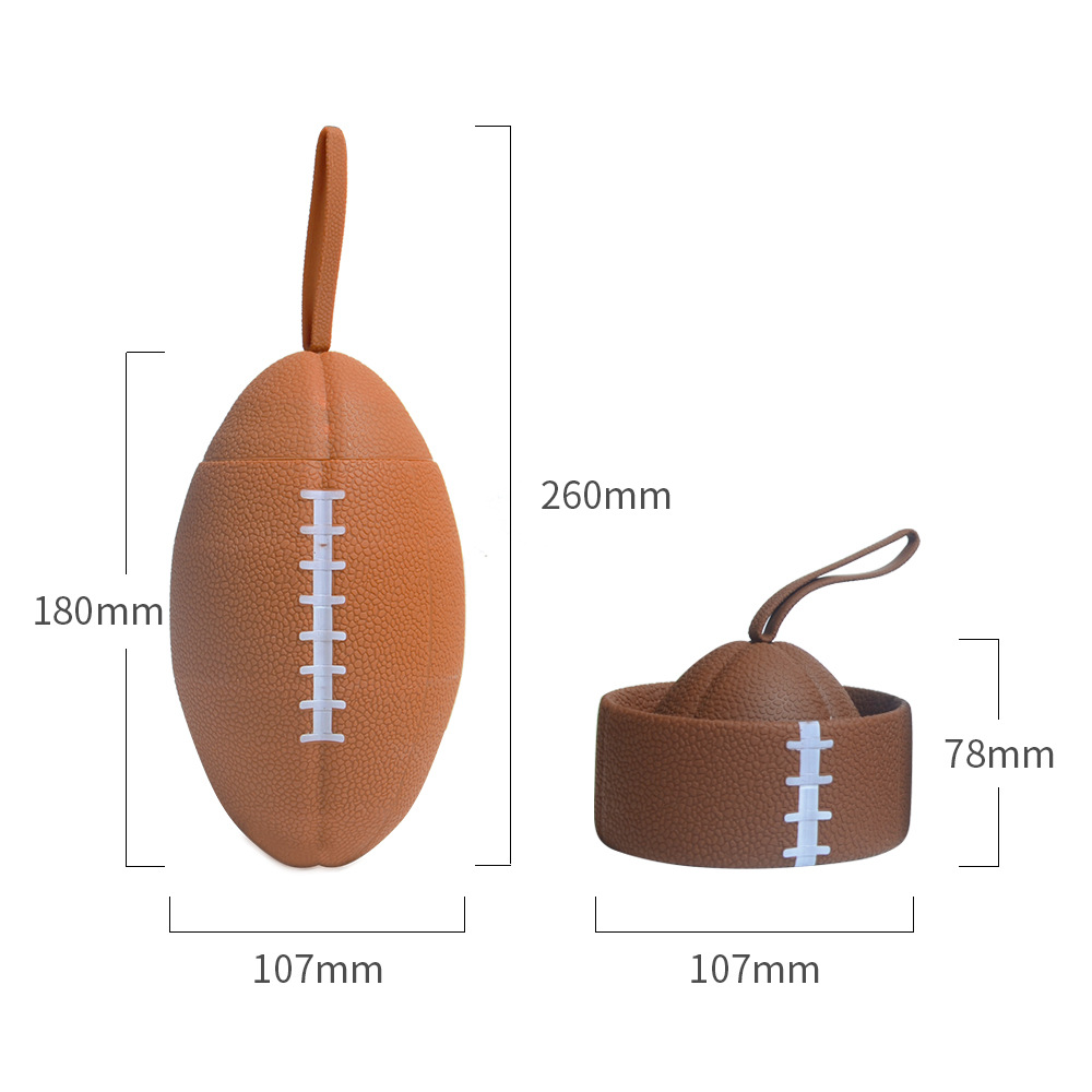 Foldable Football Water Bottle 3