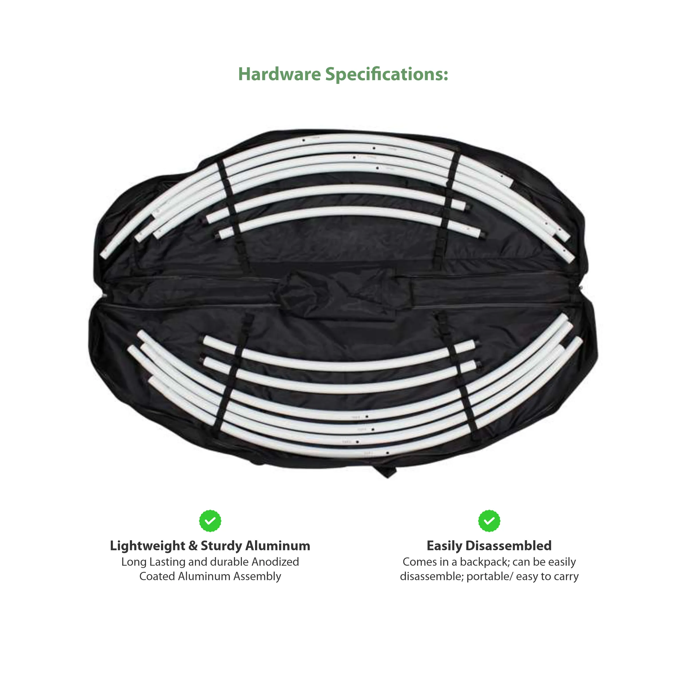 12' Circular Hanging Banner Kit (Hardware + Banner) 9