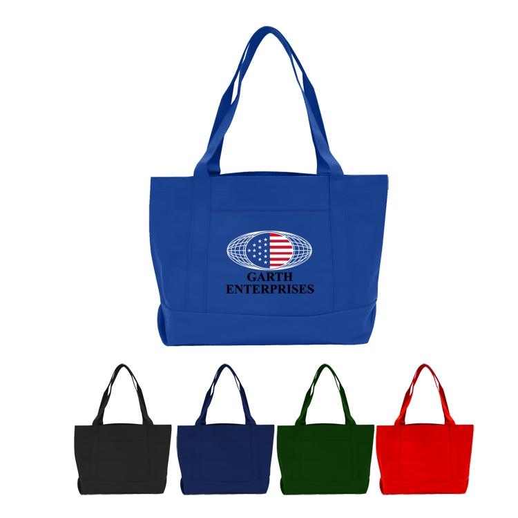 600 Denier Polyester boat tote with open front pocket 3