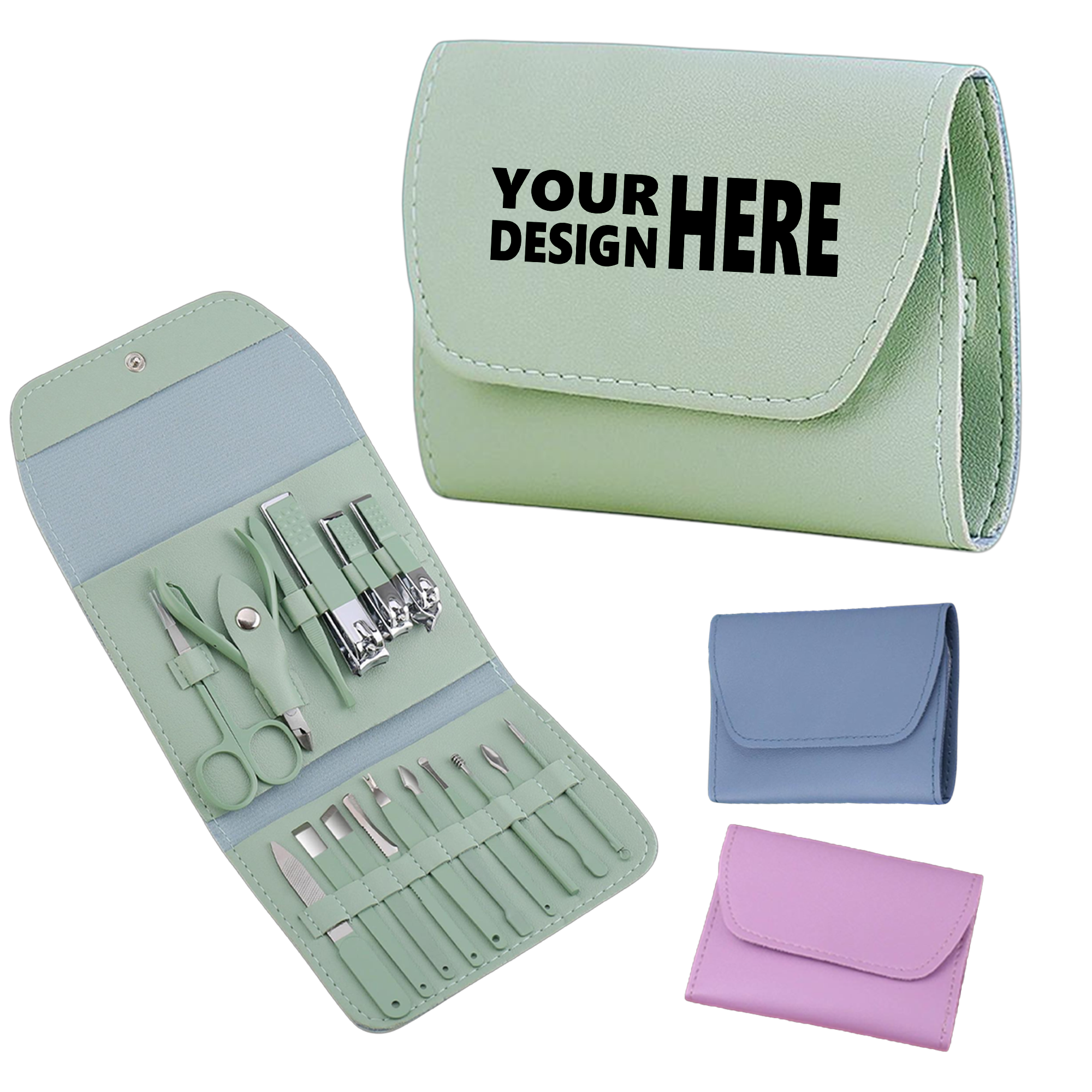 16-Piece Stainless Steel Nail Clipper Set 1