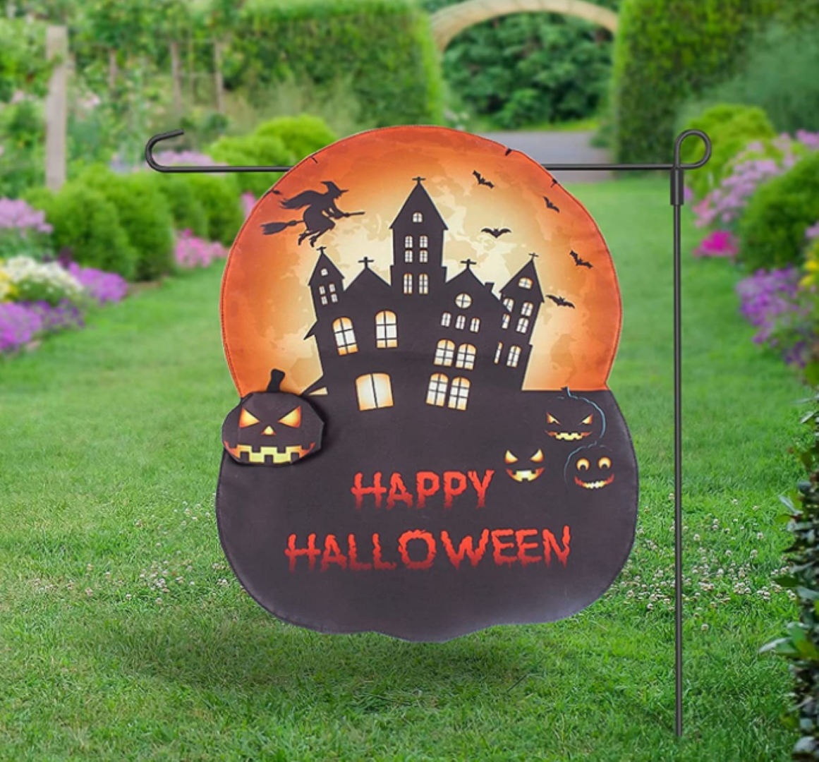 Halloween garden flags 7