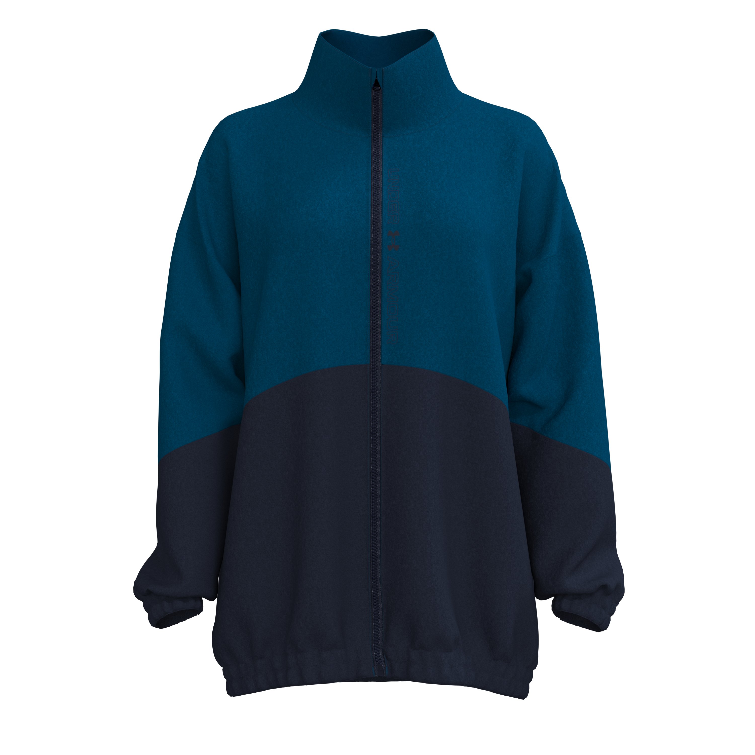 UA Woven Women's Oversized Full-Zip Jacket 10