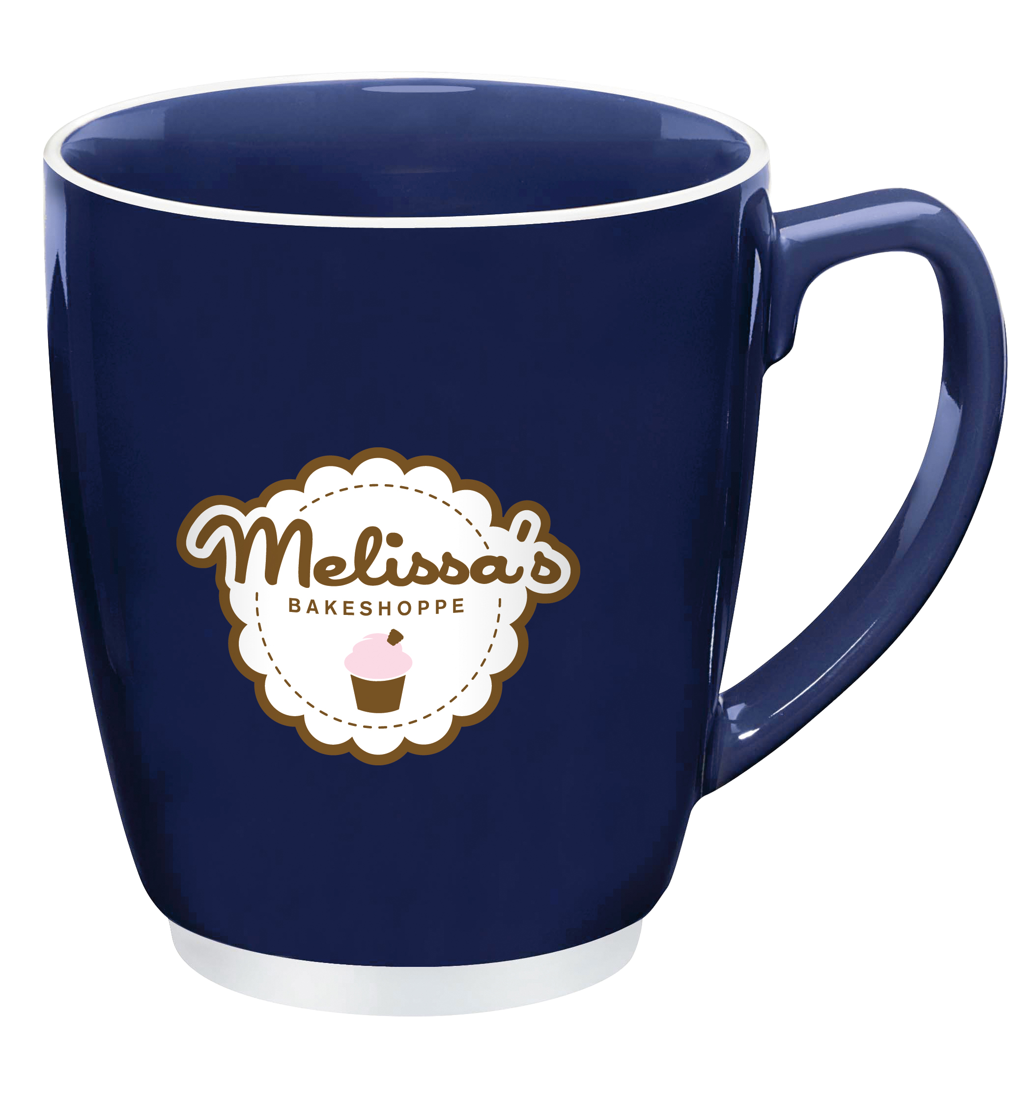 Large Color Bistro with Accent Mug - 20 oz. 4