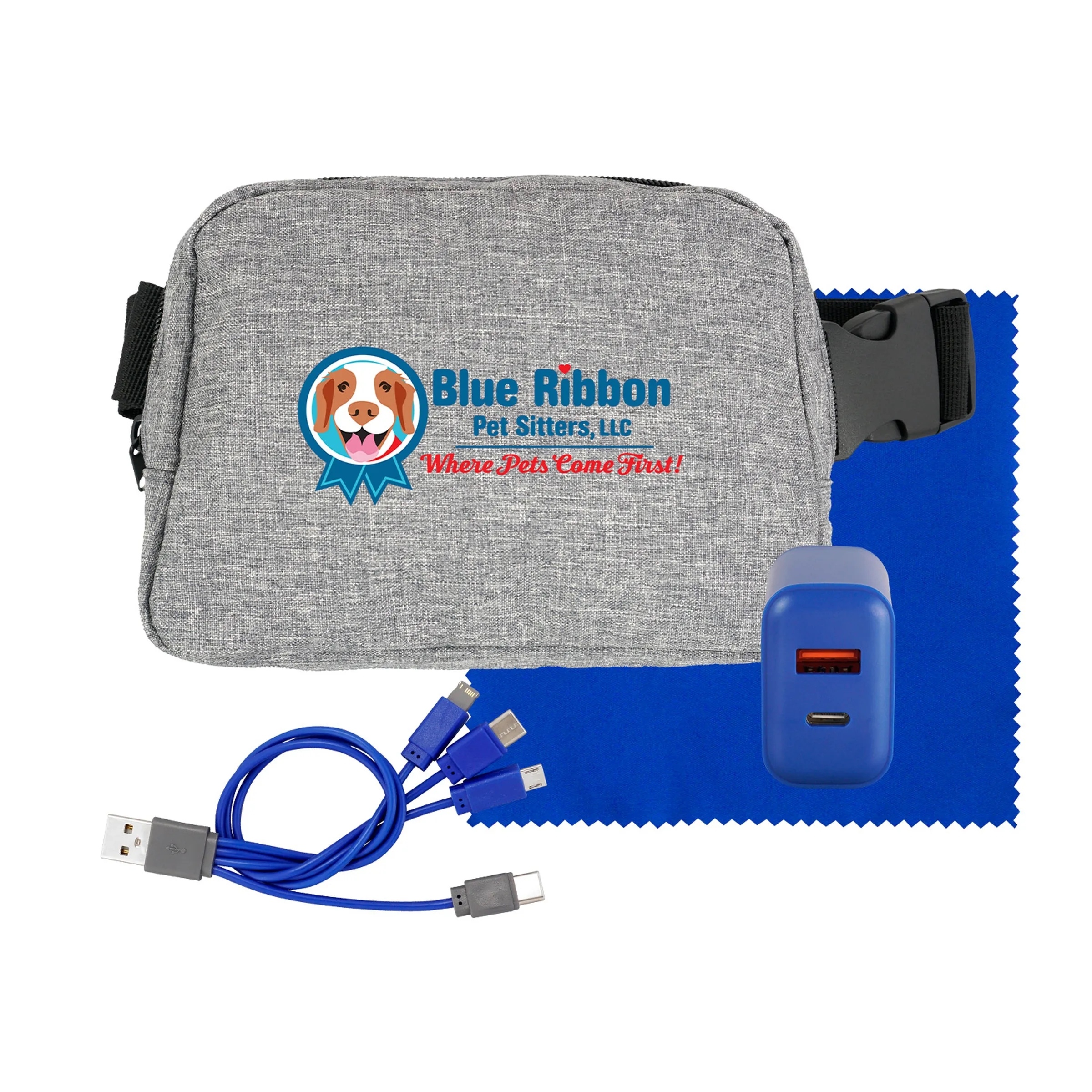 FAST CHARGER RECYCLED FANNY PACK SET 17