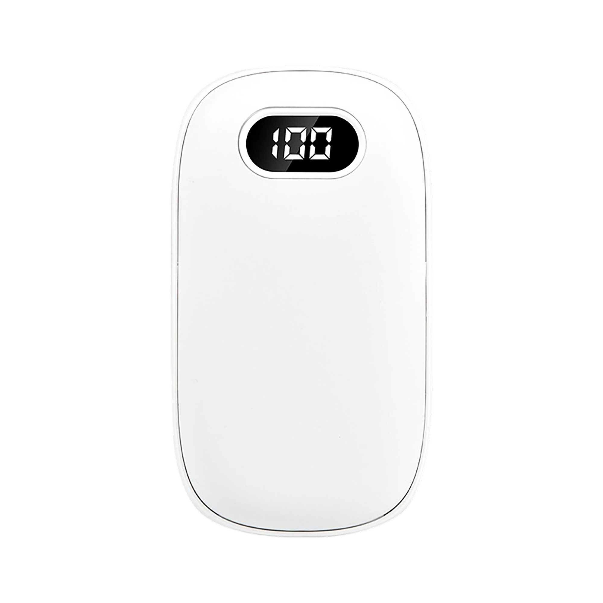 Rechargeable Hand Warmer Power Bank Six Thousand Milliamp Hour 2" x 3.66" 6