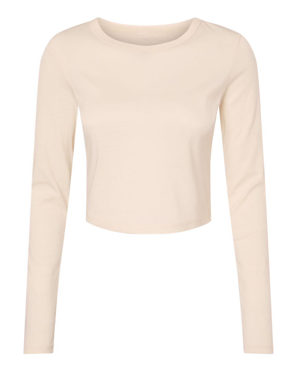 Women's Micro Rib Long Sleeve Baby Tee - 1501 25