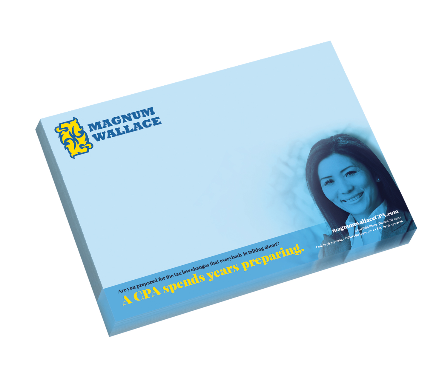 Souvenir® Sticky Note™ 4" x 3" Pad, 25 sheet 84