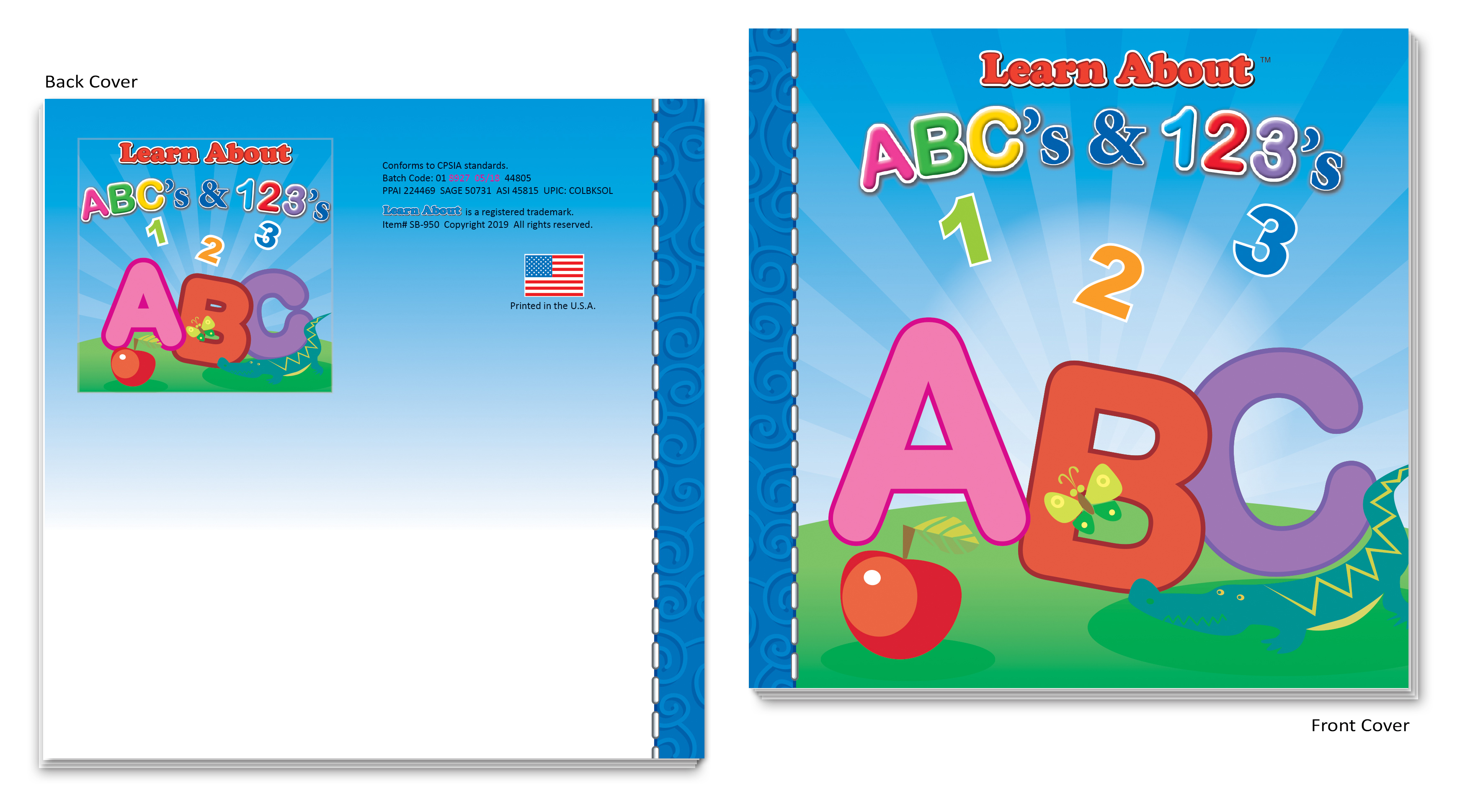 Learn About ABCs & 123s Storybook 3