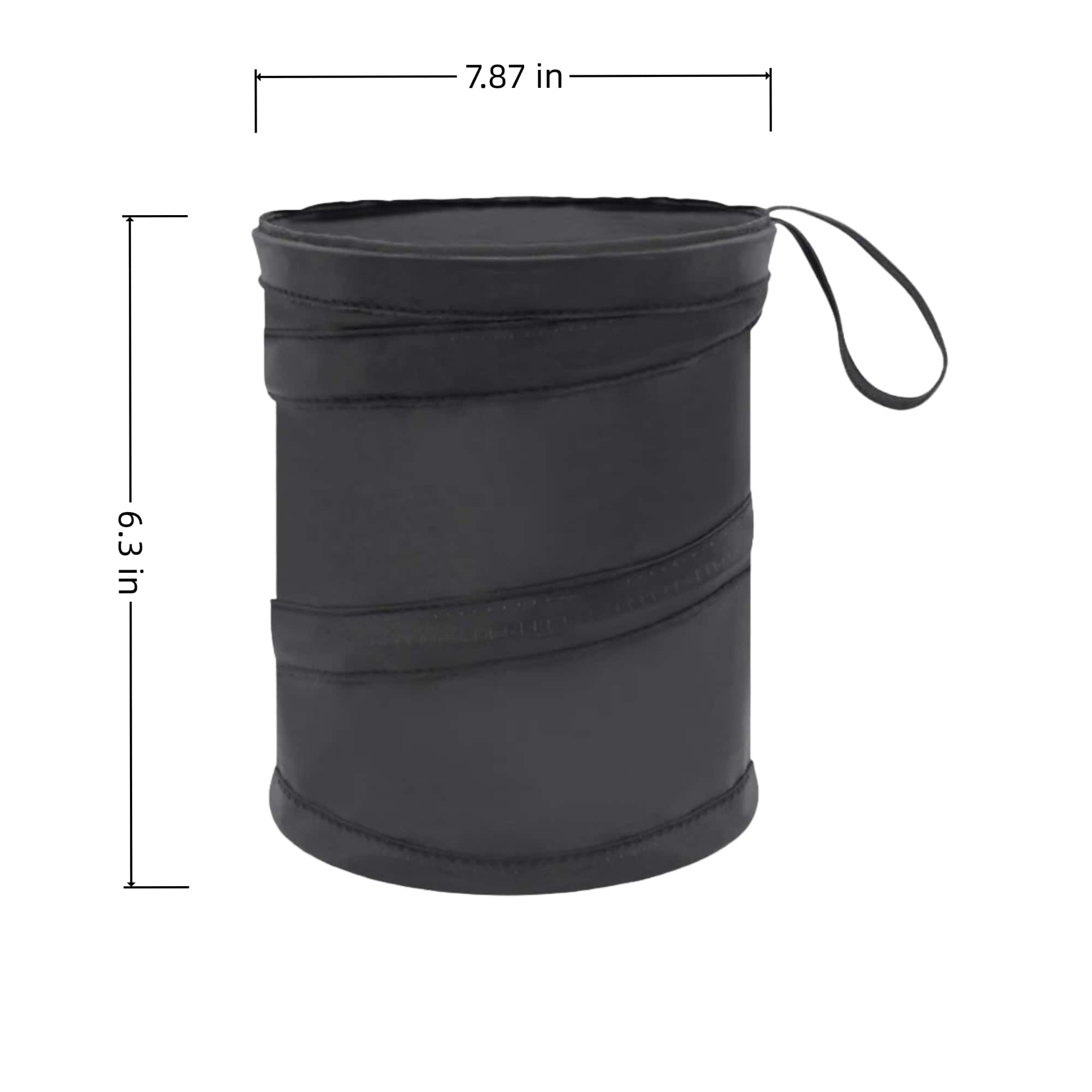 Oxford Cloth Car-mounted Foldable Trash Can 3