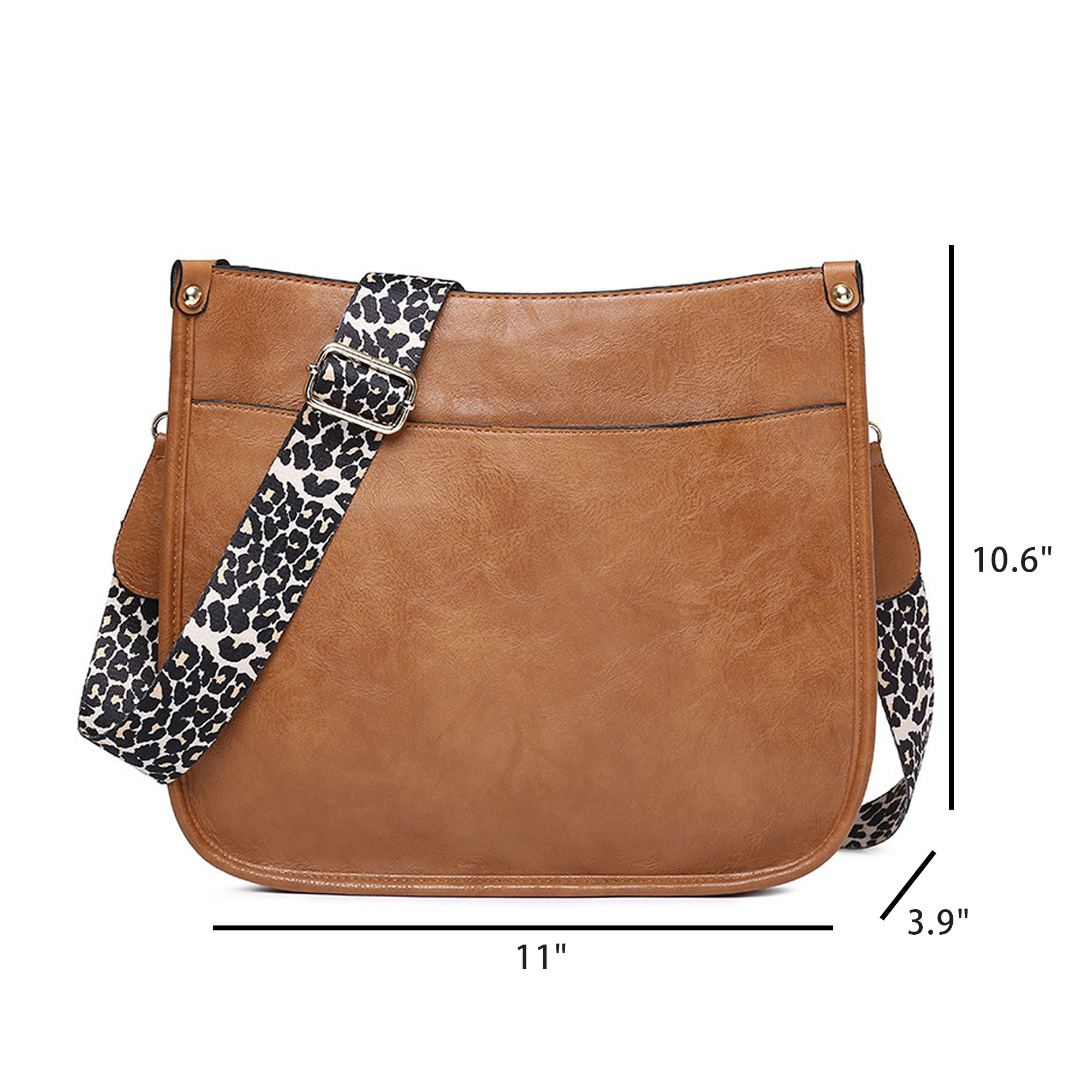 Adjustable PU Leather Shoulder Purse 3