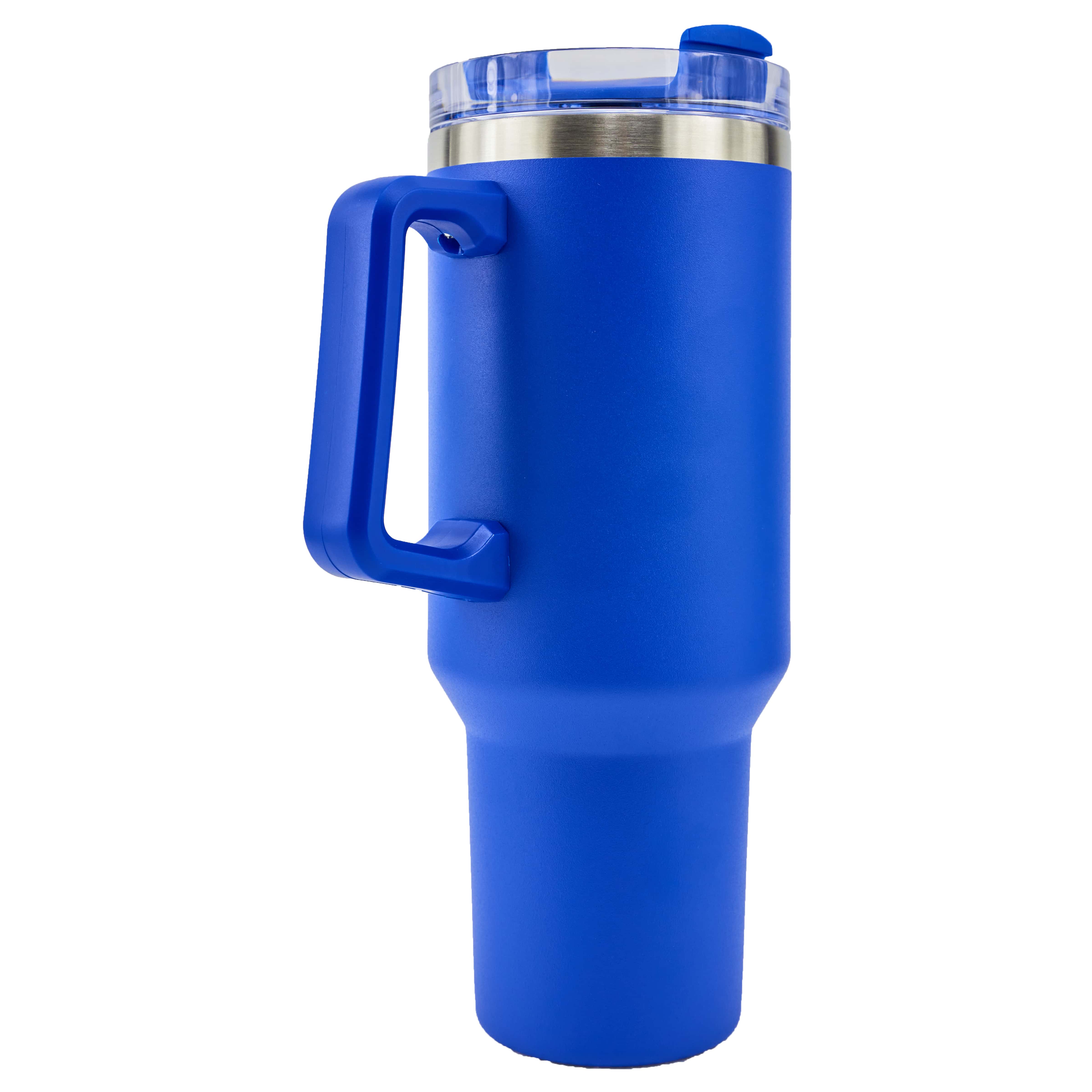 Oceanside 40oz Double Wall Stainless Steel Vacuum Insulated Tumbler with Handle and Straw 12