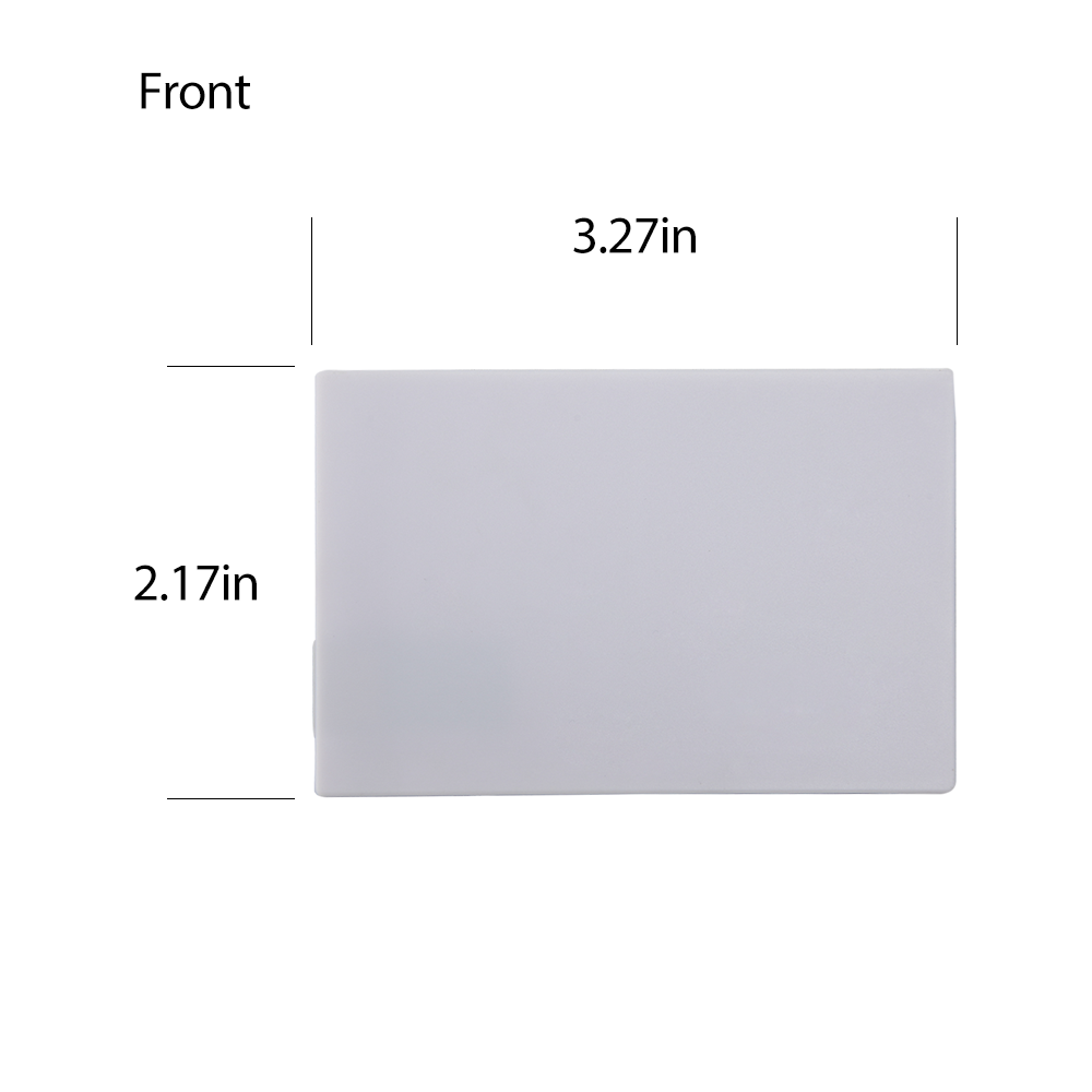 Naperville White/Off White Credit Card USB Flash Drive