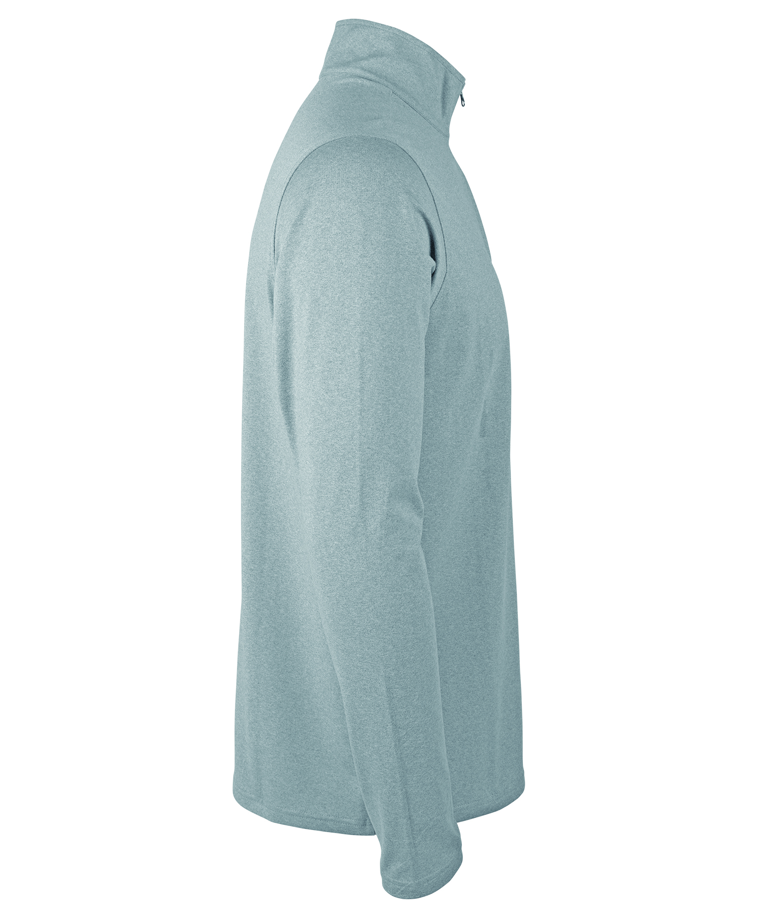 Men's Heathered Eco-Logic Stretch Quarter Zip, custom hoodie or sweatshirt with logo imprint 2