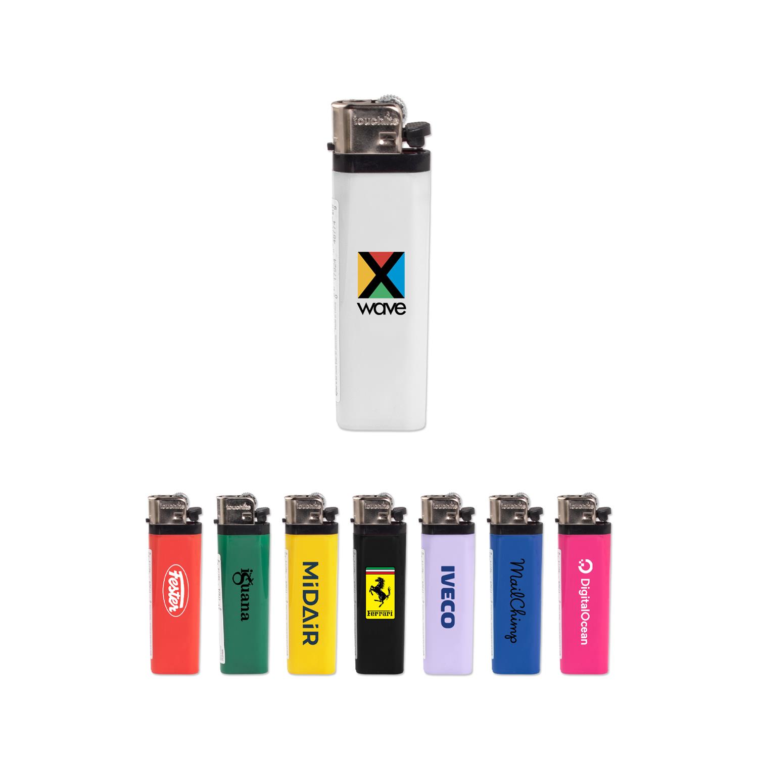 Solid Colors Standard Flint Cigarette Lighter