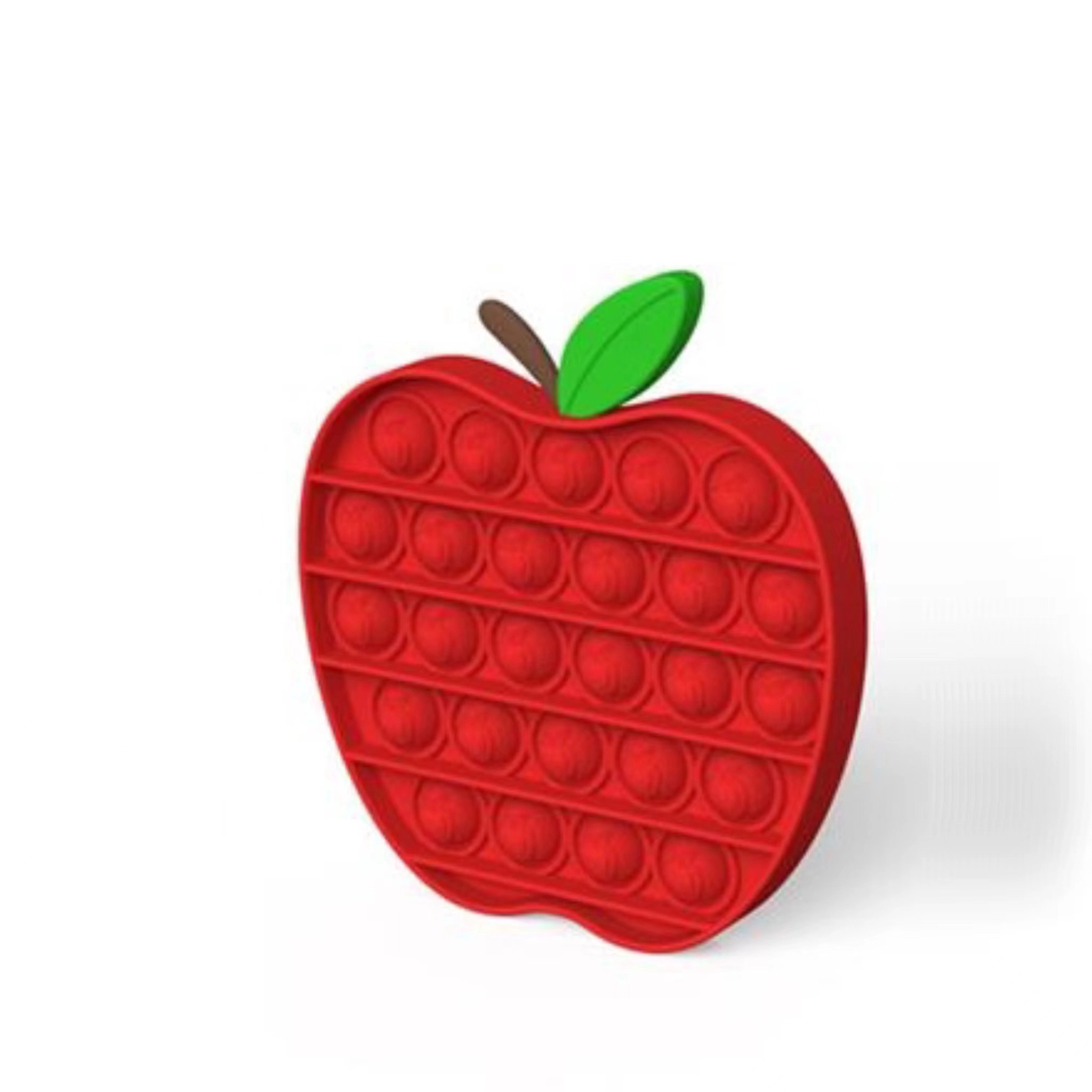 Apple Shaped Pop Bubble Fidget Sensory Toy 4