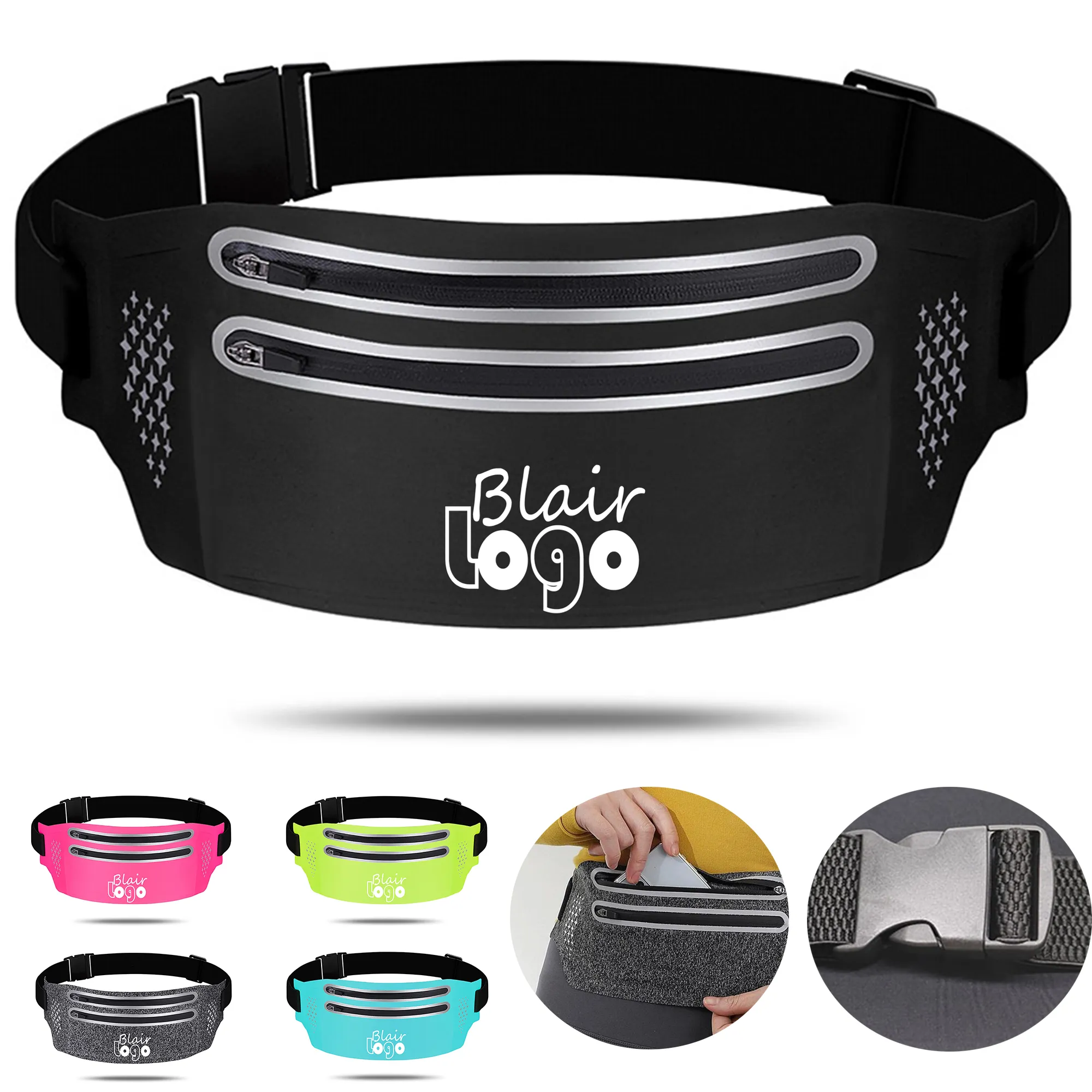 Ultra Thin Sports Waist Bag