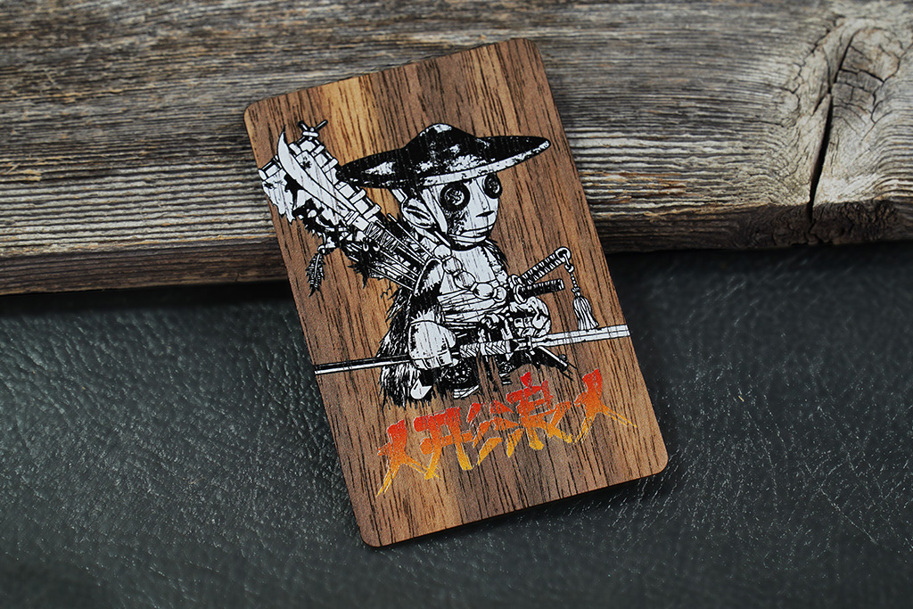 24 Hour Wood Business Cards 54