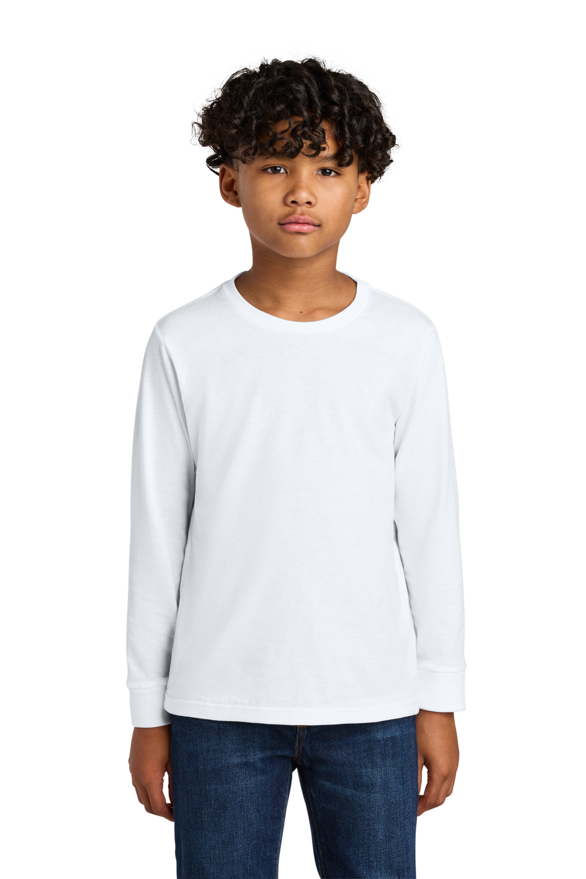 Next Level Apparel Youth Cotton Long Sleeve Tee NL3311 4