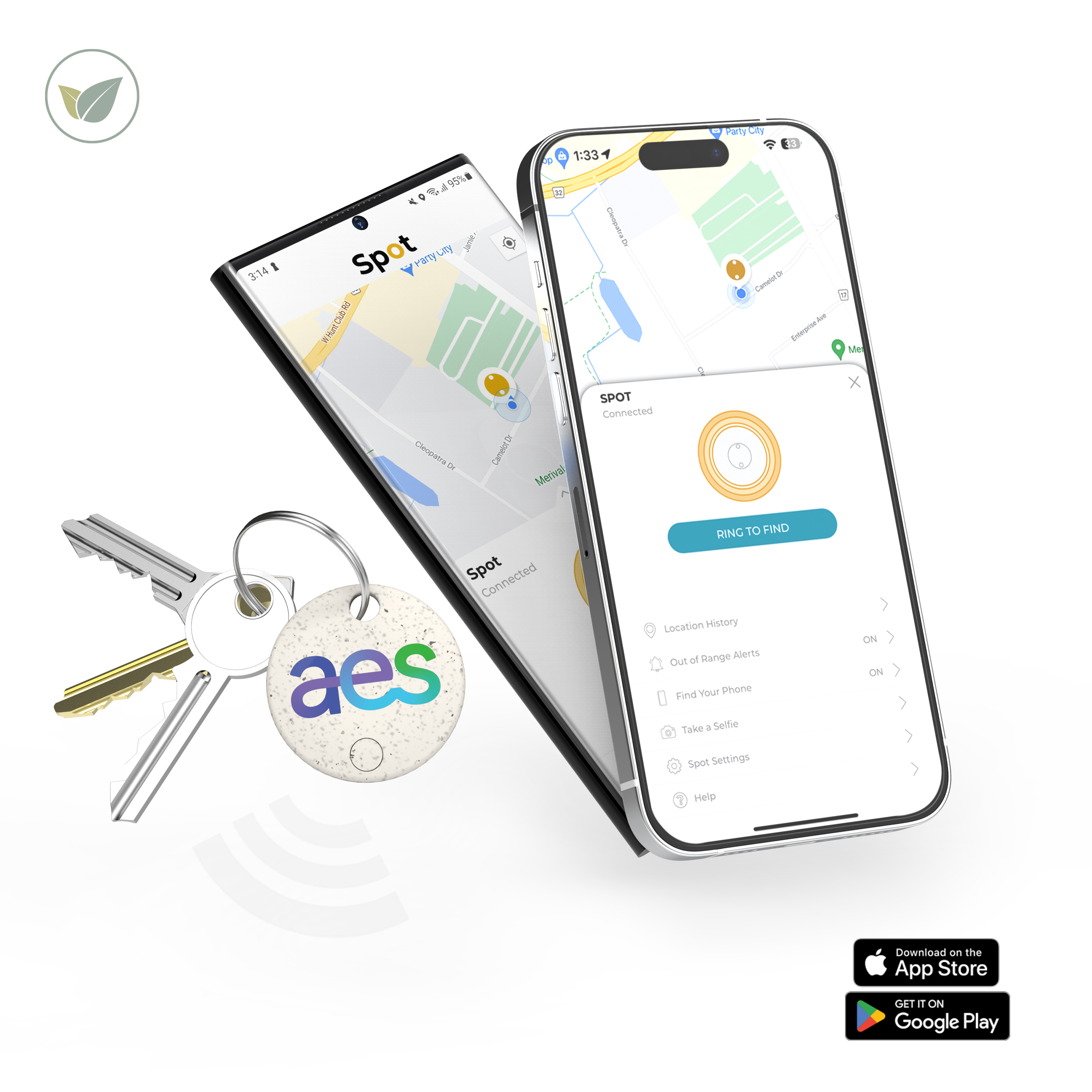 EcoSpot: Eco-Conscious Bluetooth Tracker 2