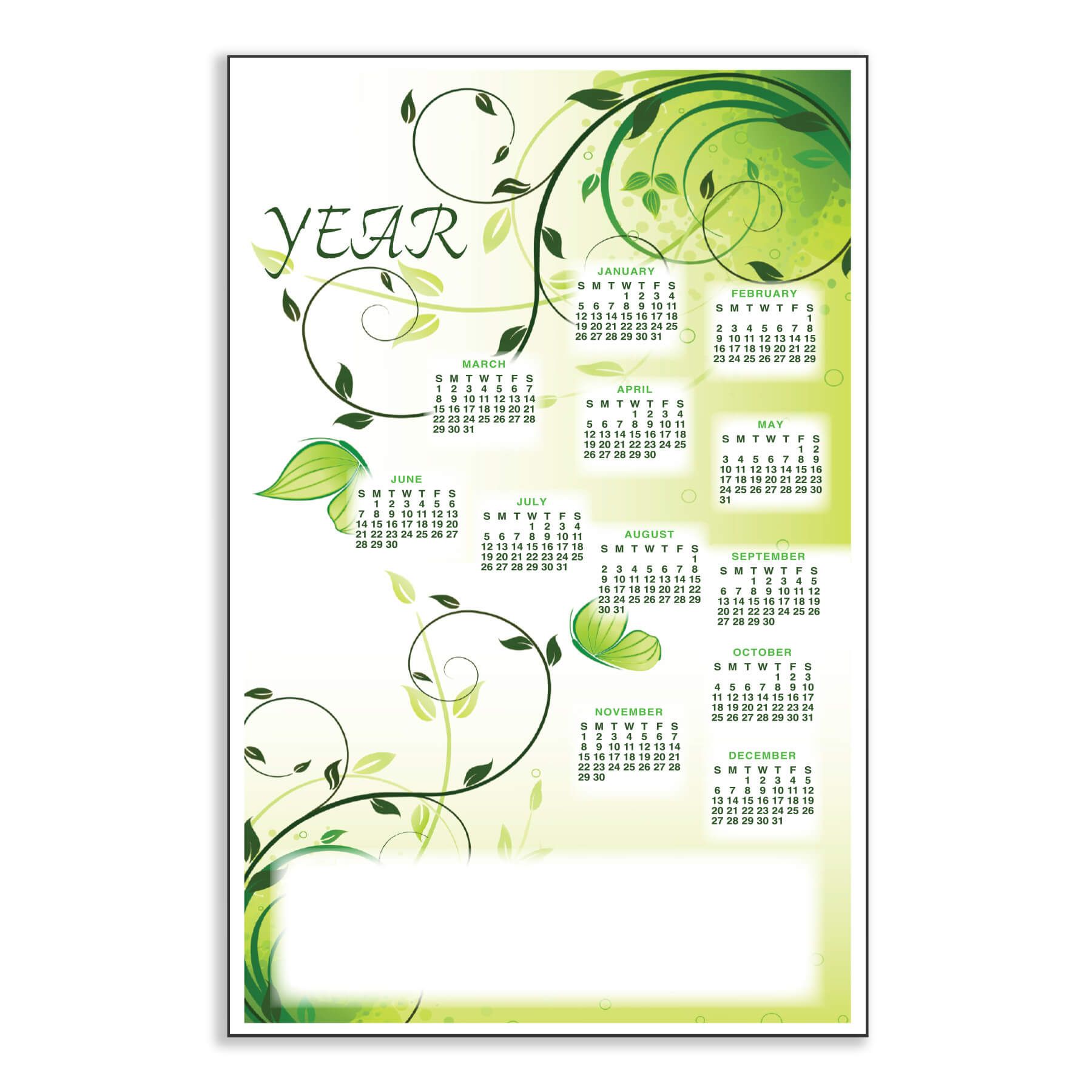 XL Magnetic Calendars 6