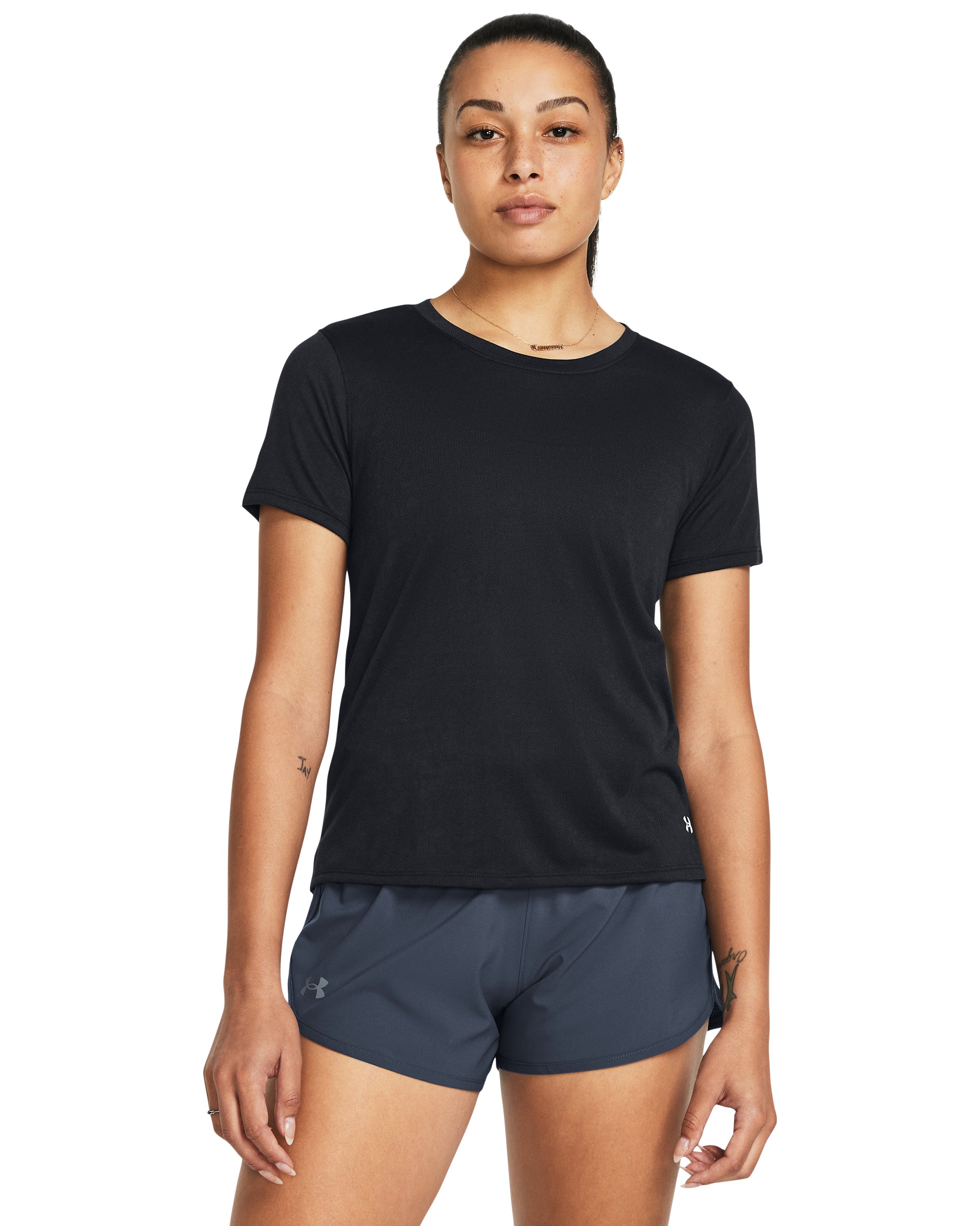 UA Launch Splatter Women's Short Sleeve 3