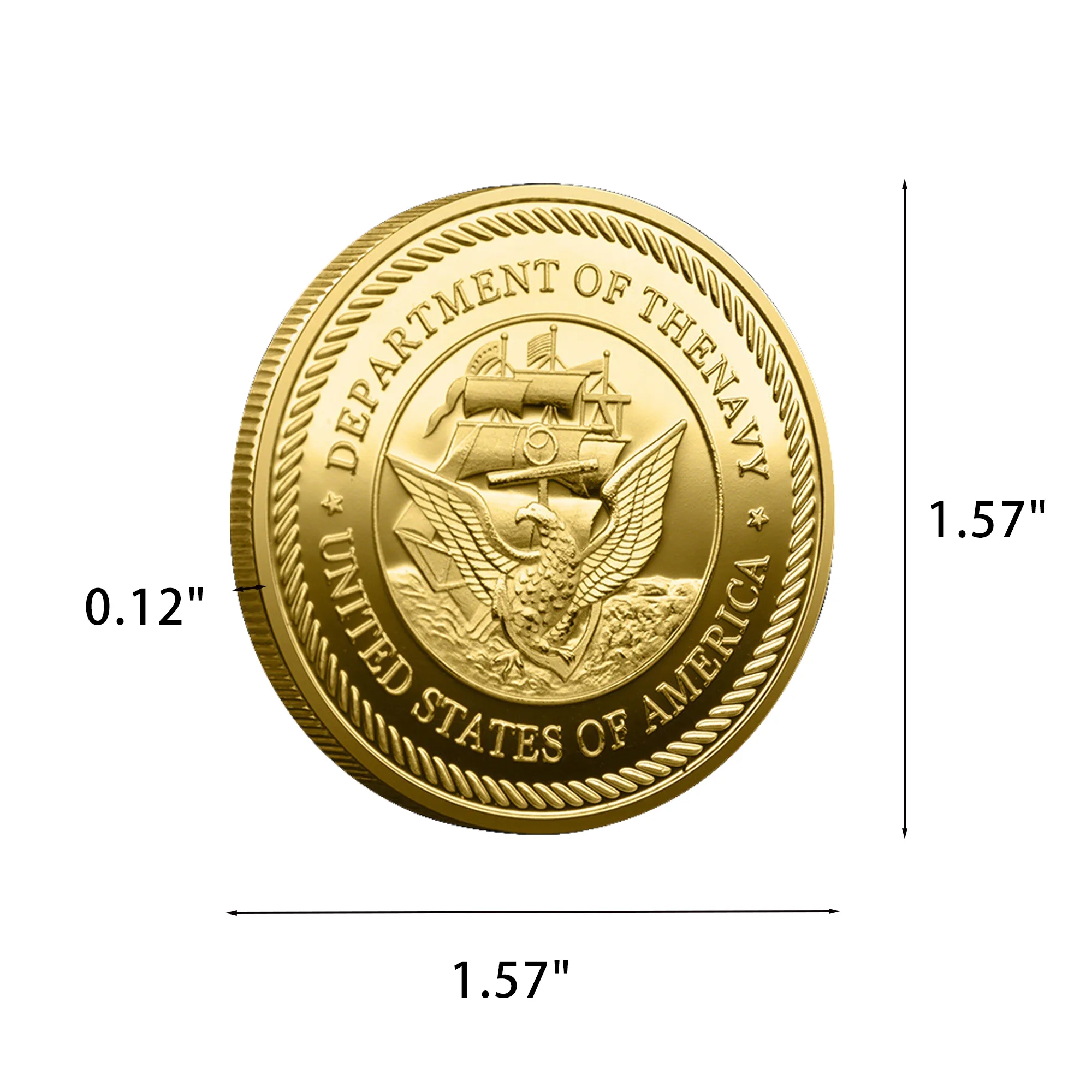 United States Navy Fleet Commemorative Coin 4