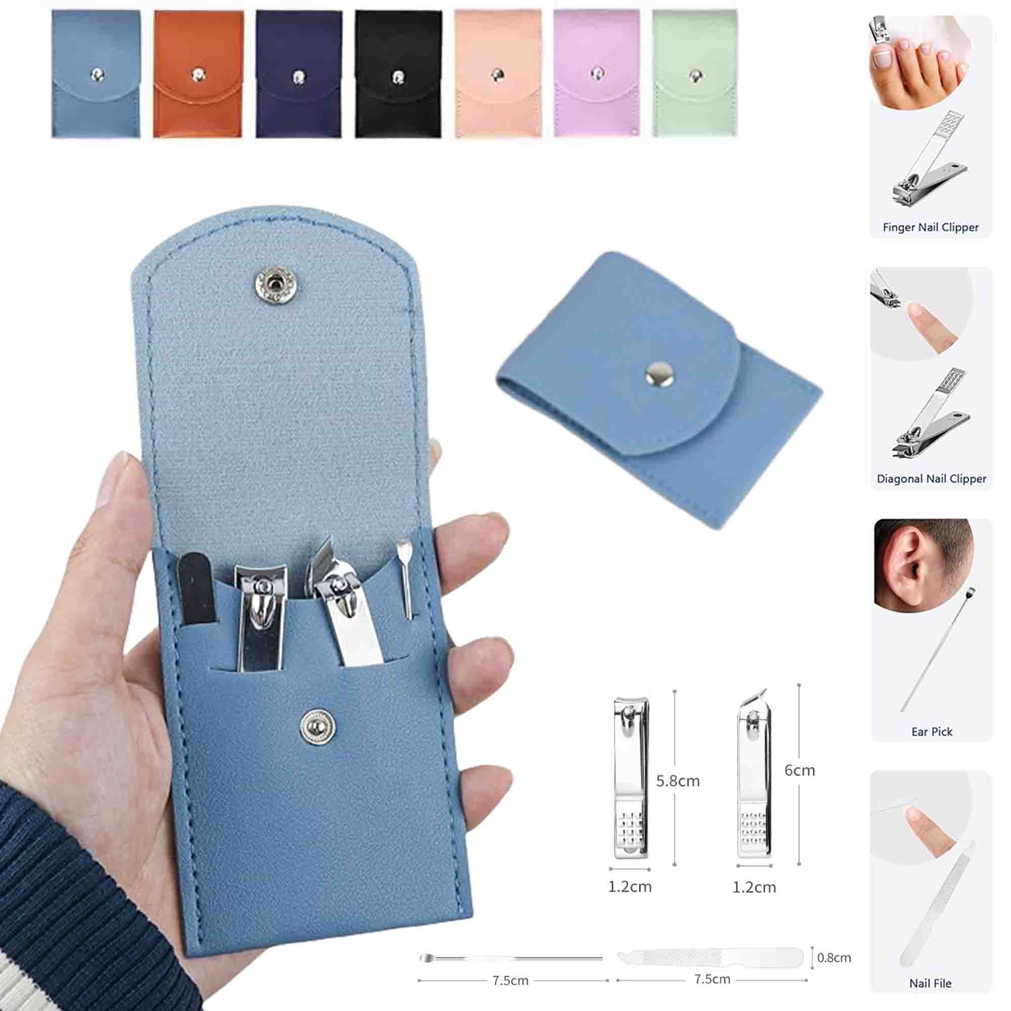 Professional Pedicure Set Grooming Kits Nail Care Tools 1