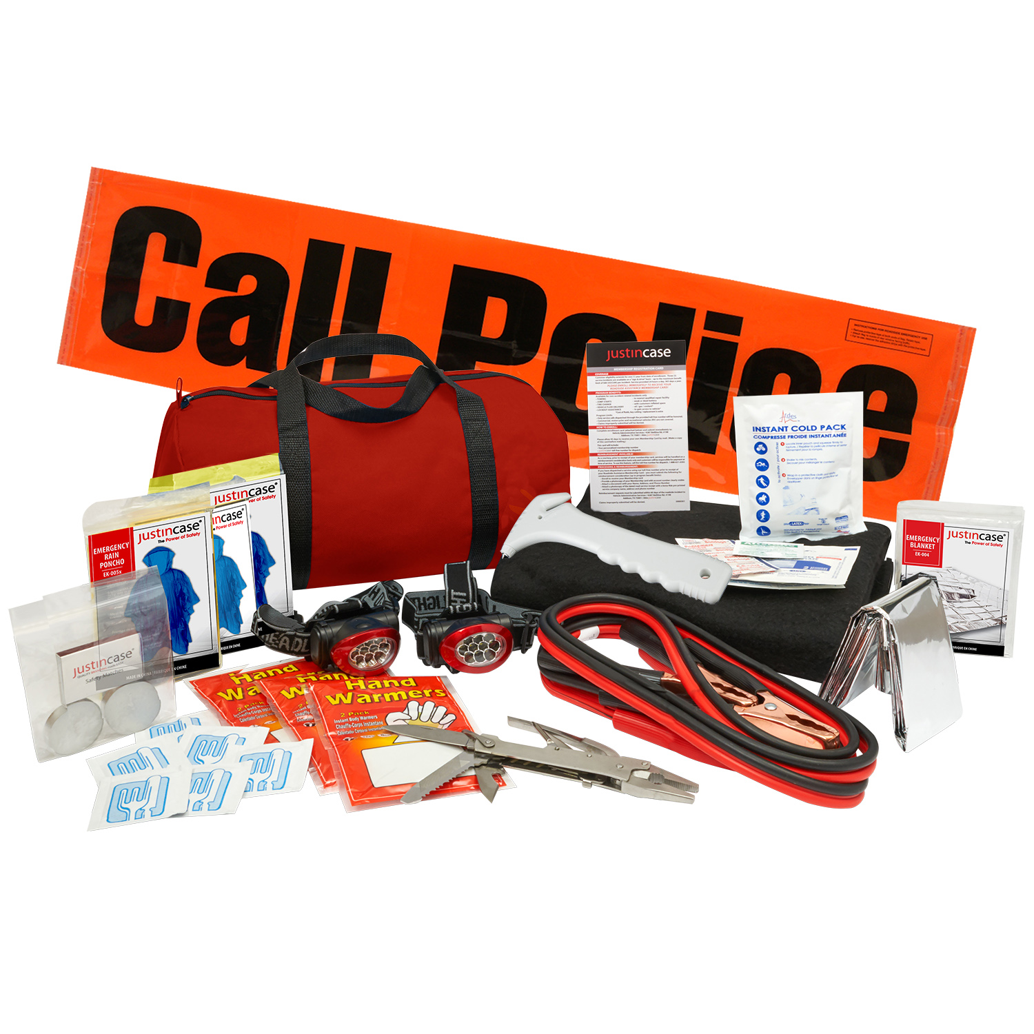 Family Travel Auto Safety Kit (17 pieces) 5