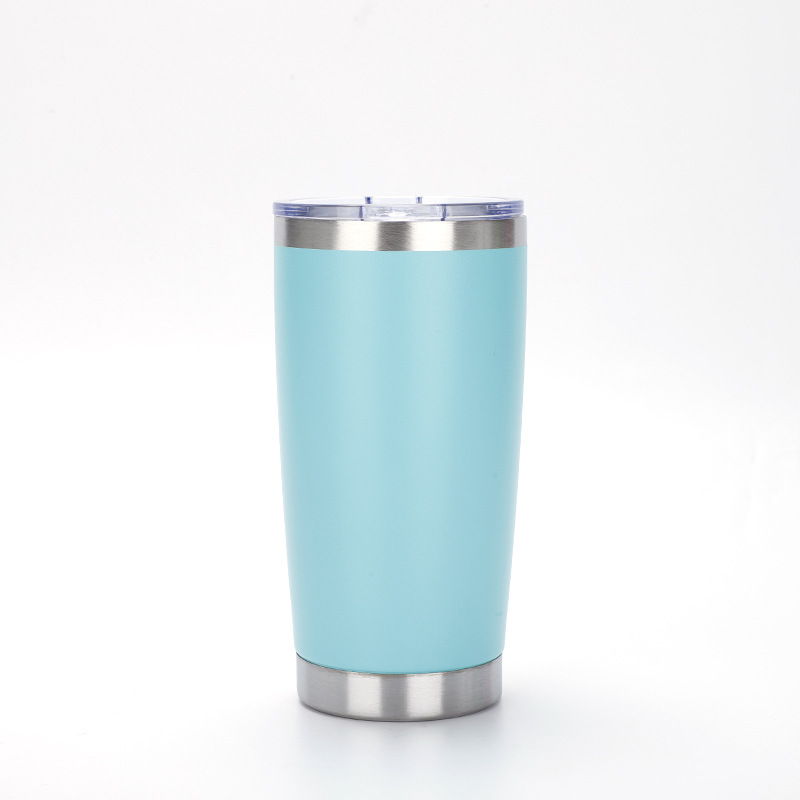20 oz Stainless Steel Tumbler W/ Lid 1