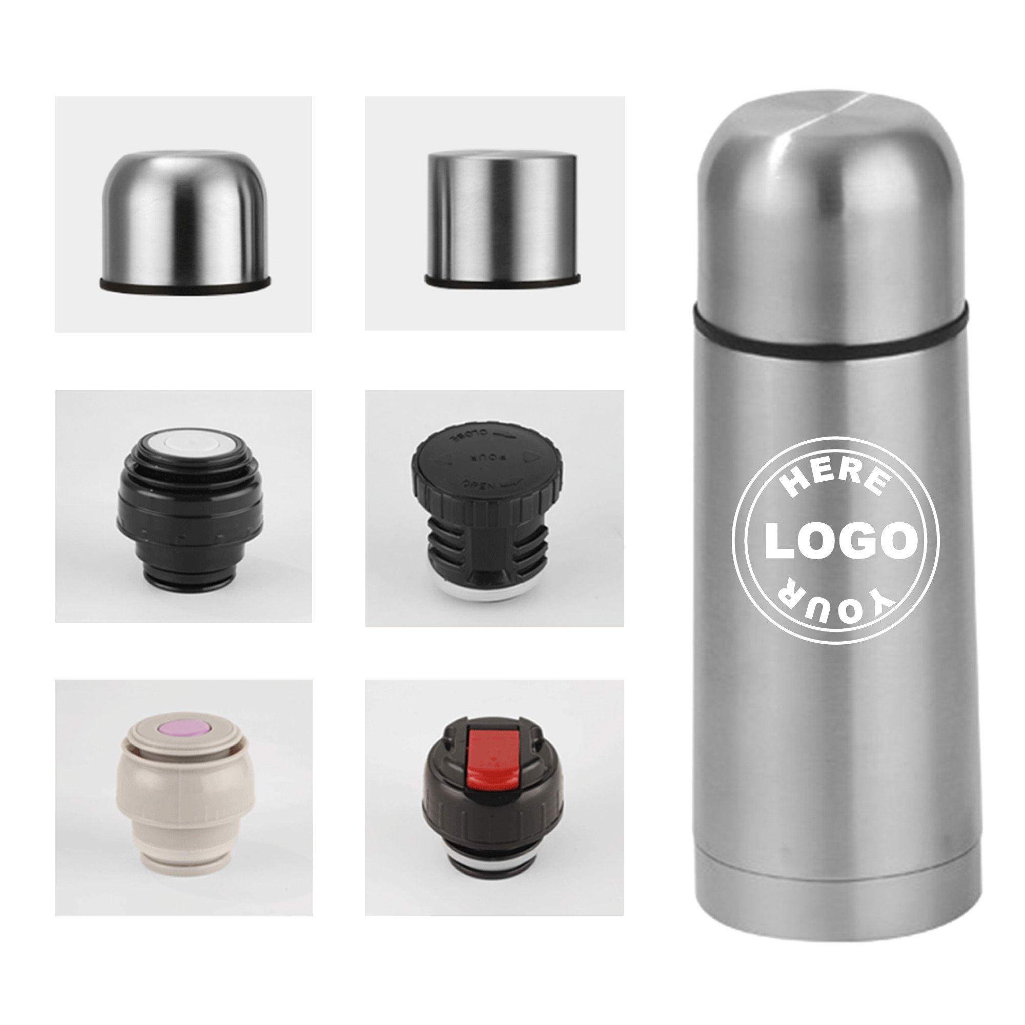 304 Stainless Steel Bullet Thermos 1