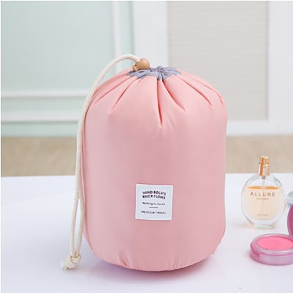 Folding Cosmetic Bag With Drawstring 2