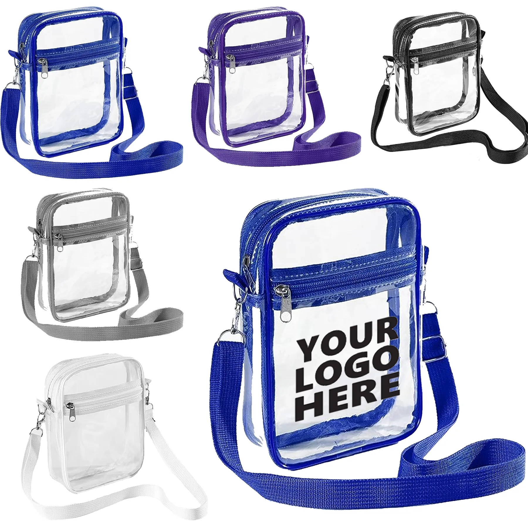 Clear Crossbody Purse Bag 2