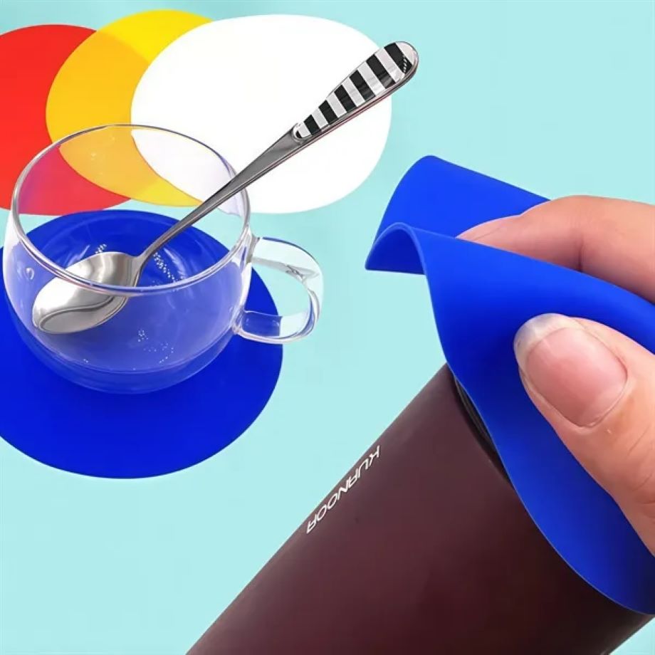 4.9" Silicone Rubber Jar Opener/Gripper Pad/Coaster 2
