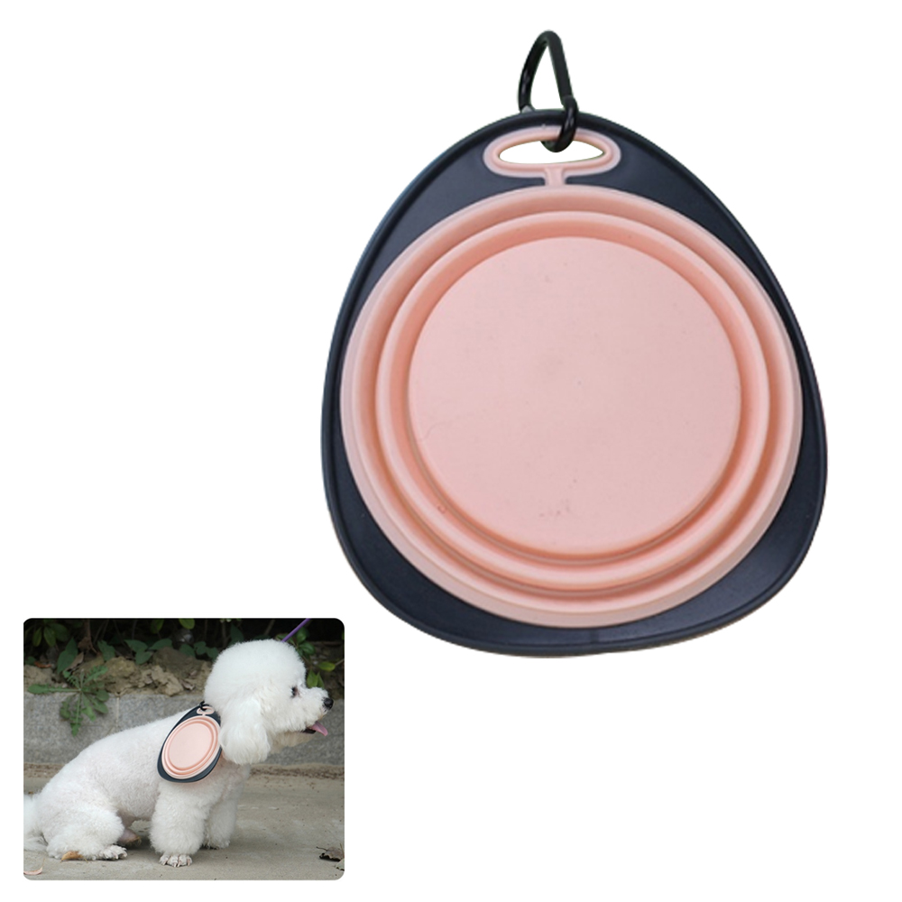 Outdoor pet TPR material folding bowl 3