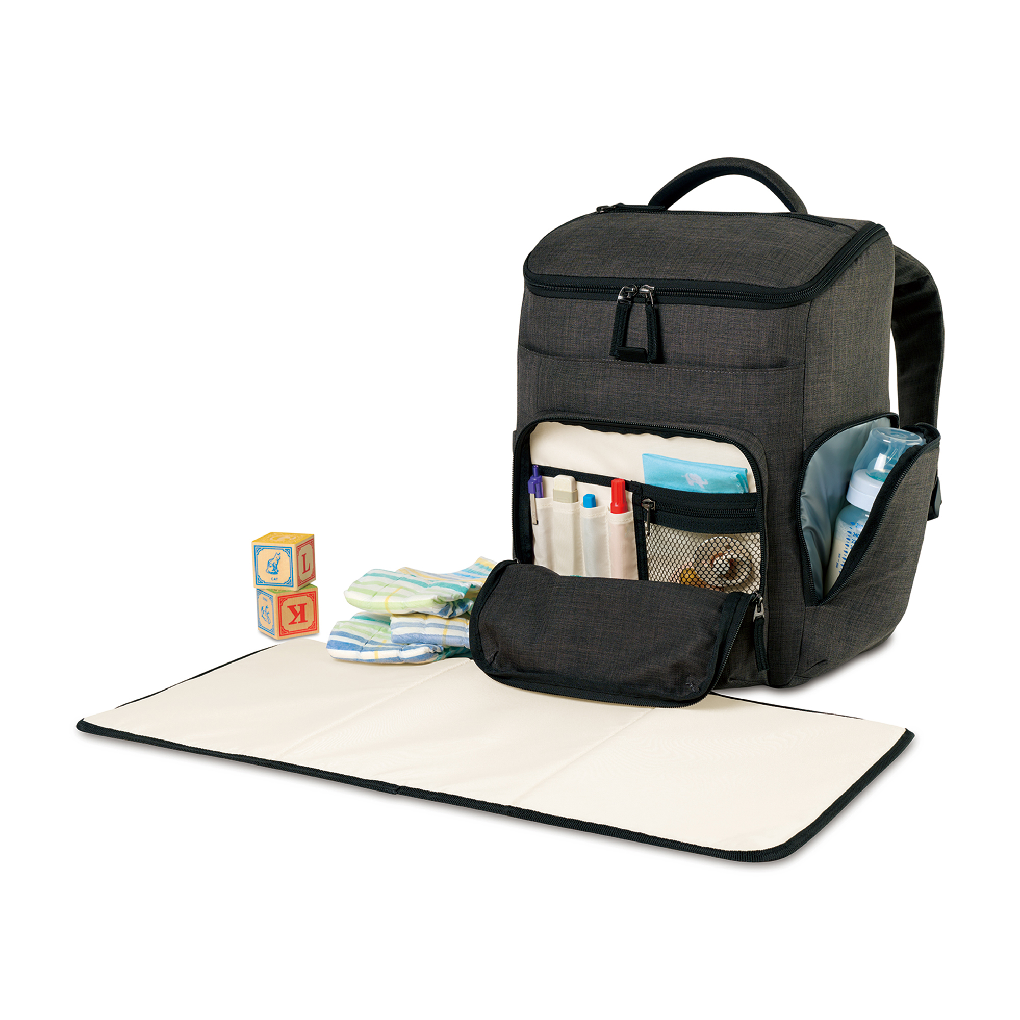 Reagan Recycled rPET Diaper Backpack 8