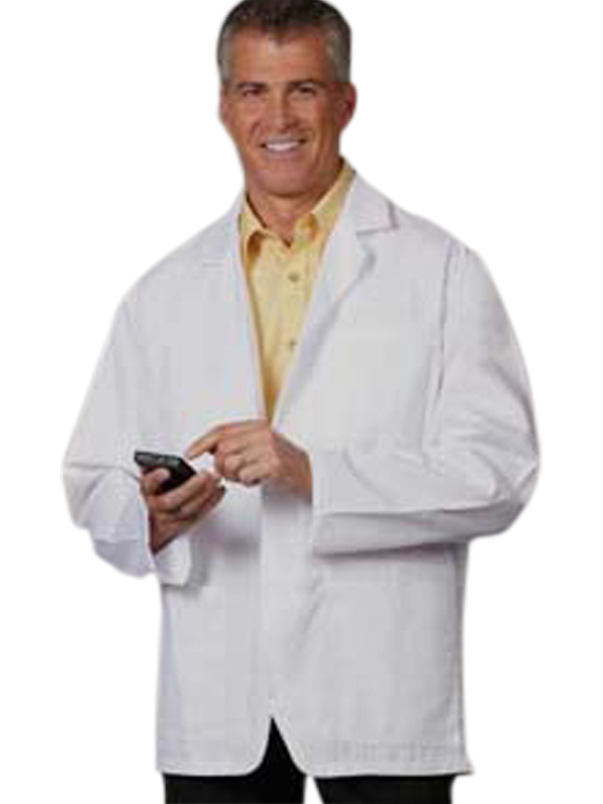 Fashion Seal - Men's Multi-Pocket 30" Consultation Lab Coat