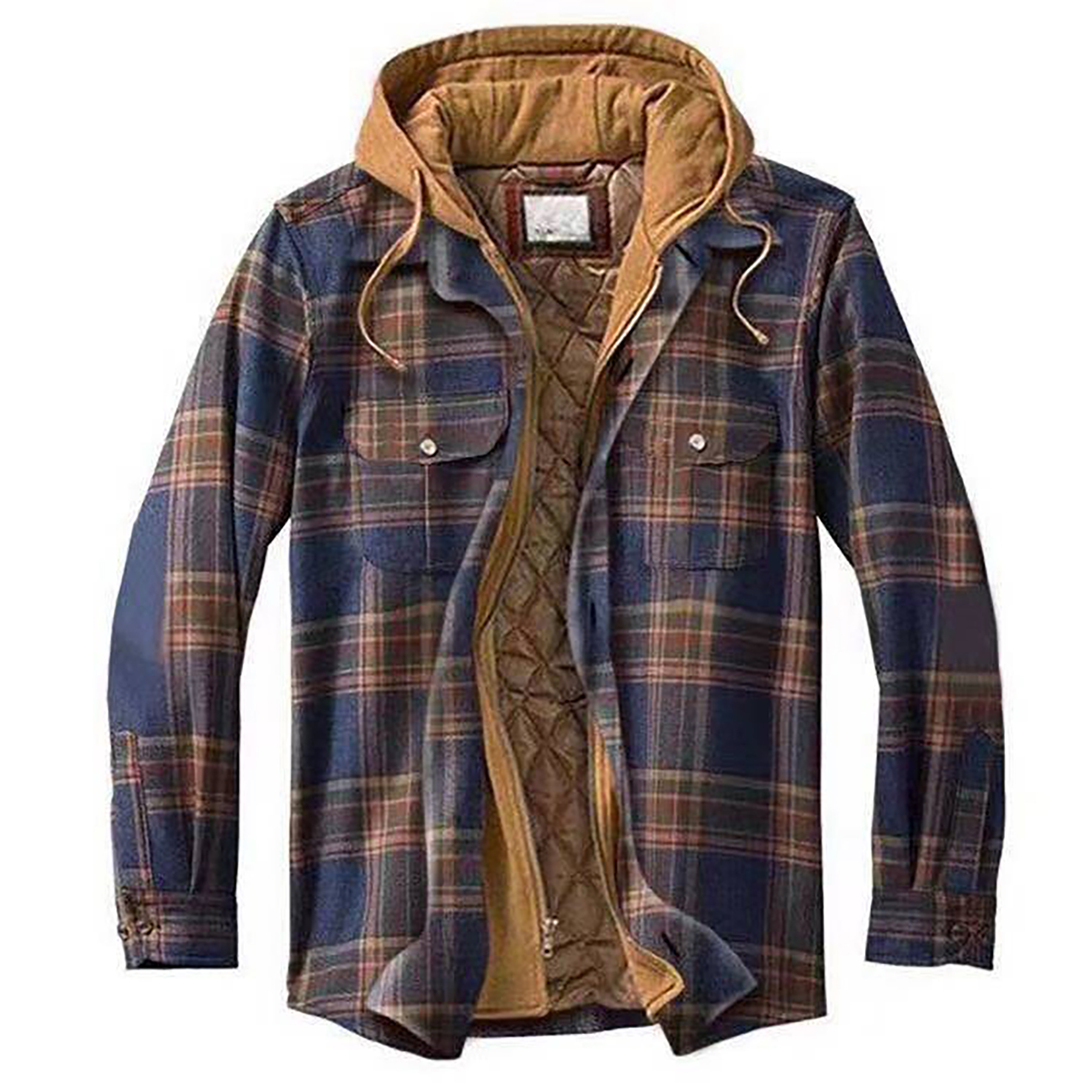 Plaid Cotton Hooded Jacket 4