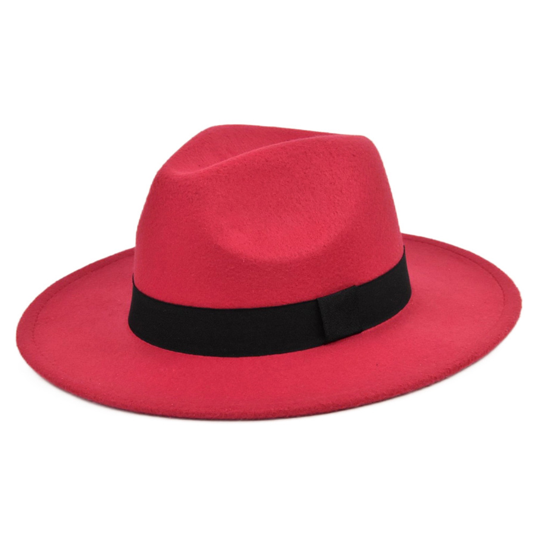 Wide Brim Fedora Hat 16