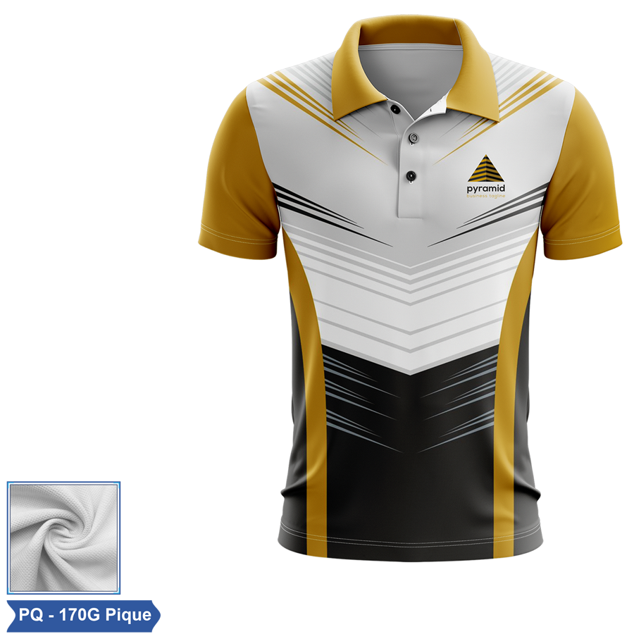 Unisex & Kids' Sublimation Short Sleeve Polo - Pique 2