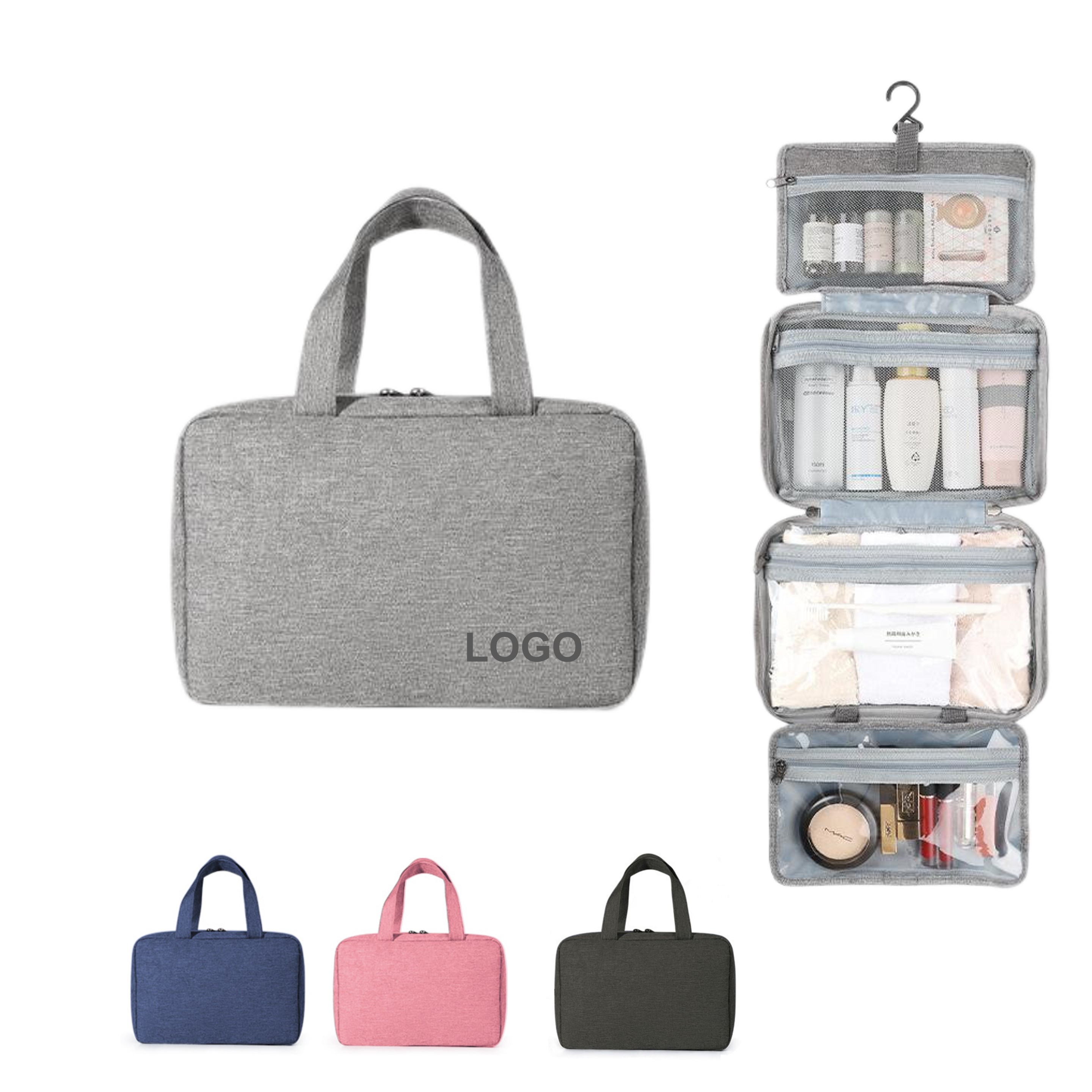 Toiletry Bag with Hanging Hook (direct import) 2