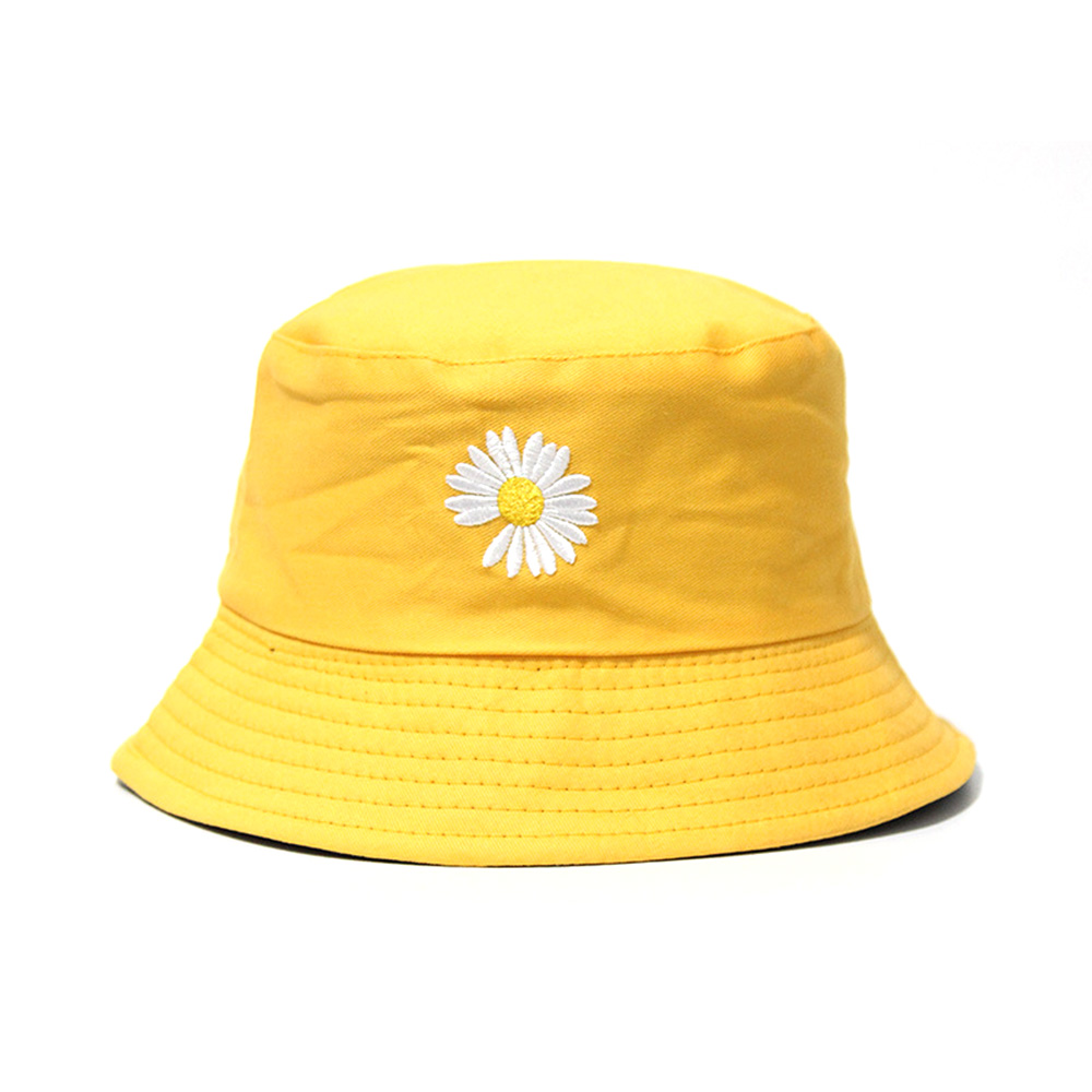 Daisy double-sided bucket cap sunhat 10