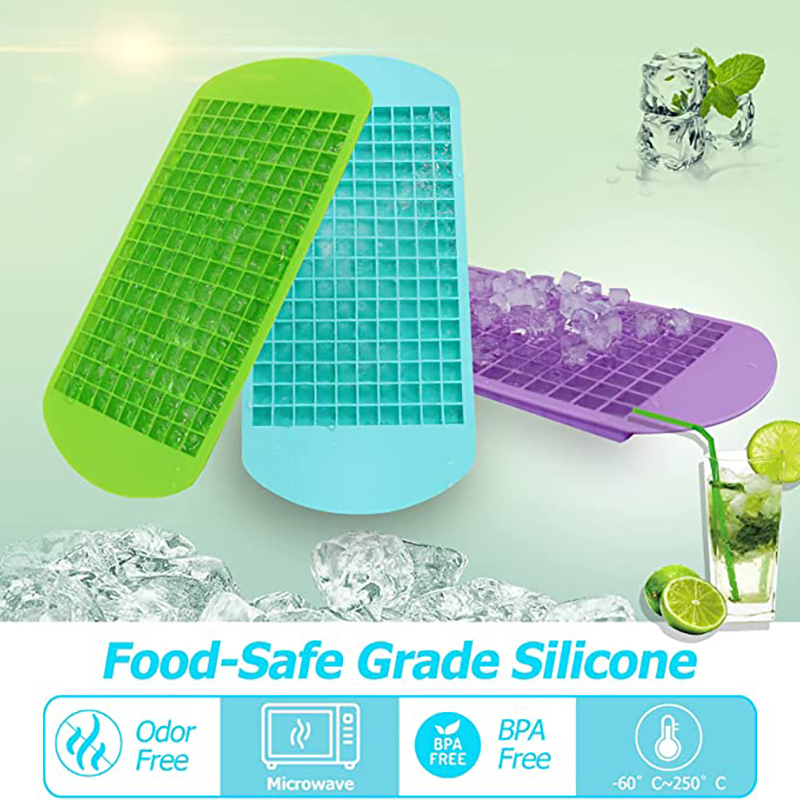 Silicone 160 Mini Crushed Ice Cube Molds 2