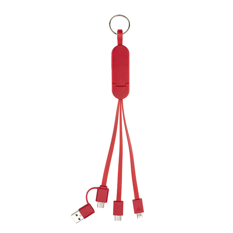 "ESCALANTE" 5-in-1 Cell Phone Charging Cable w/Phone Stand 68